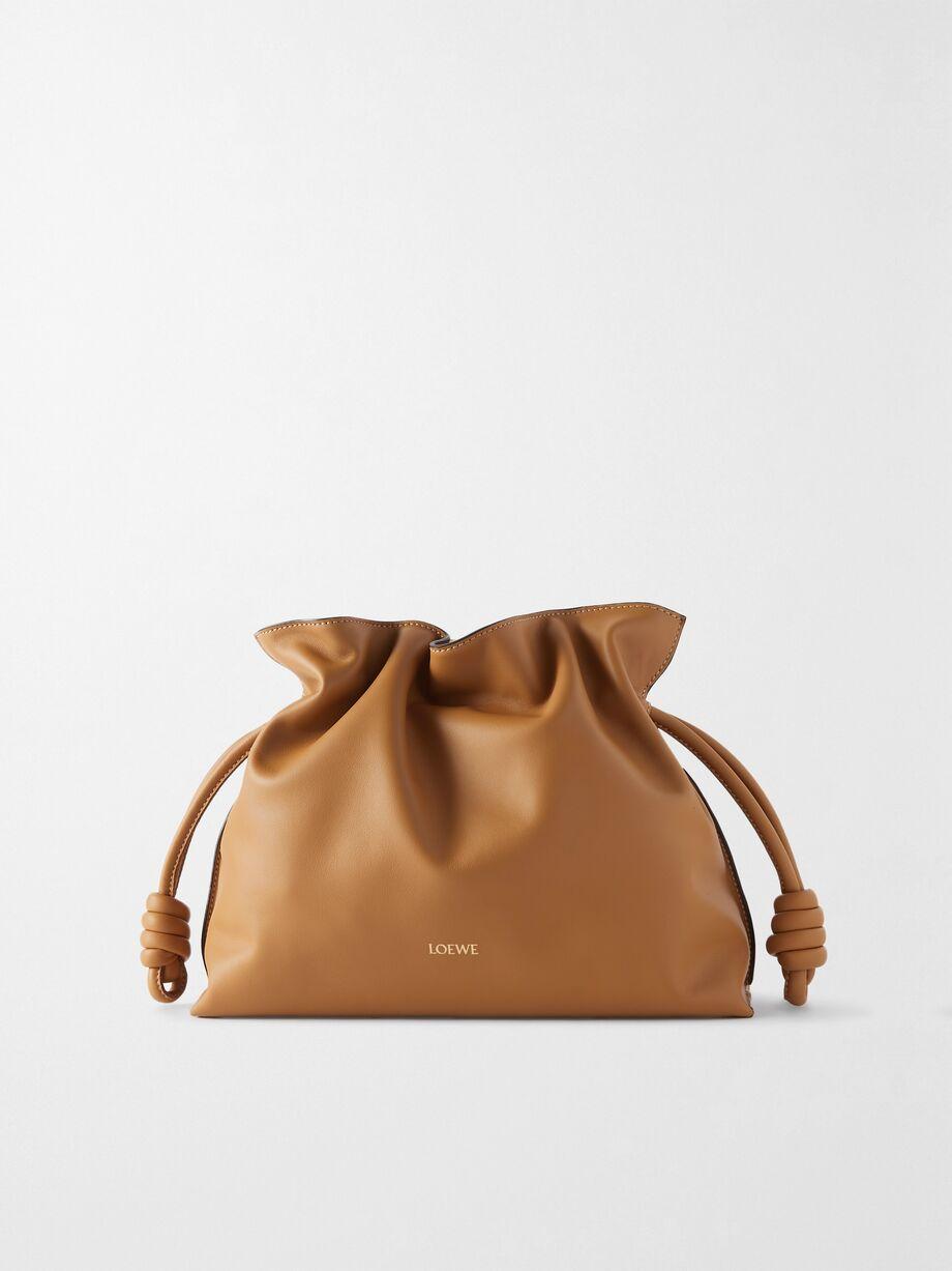 Flamenco leather clutch by LOEWE