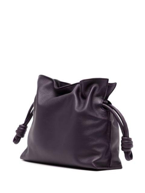 Flamenco leather clutch bag by LOEWE