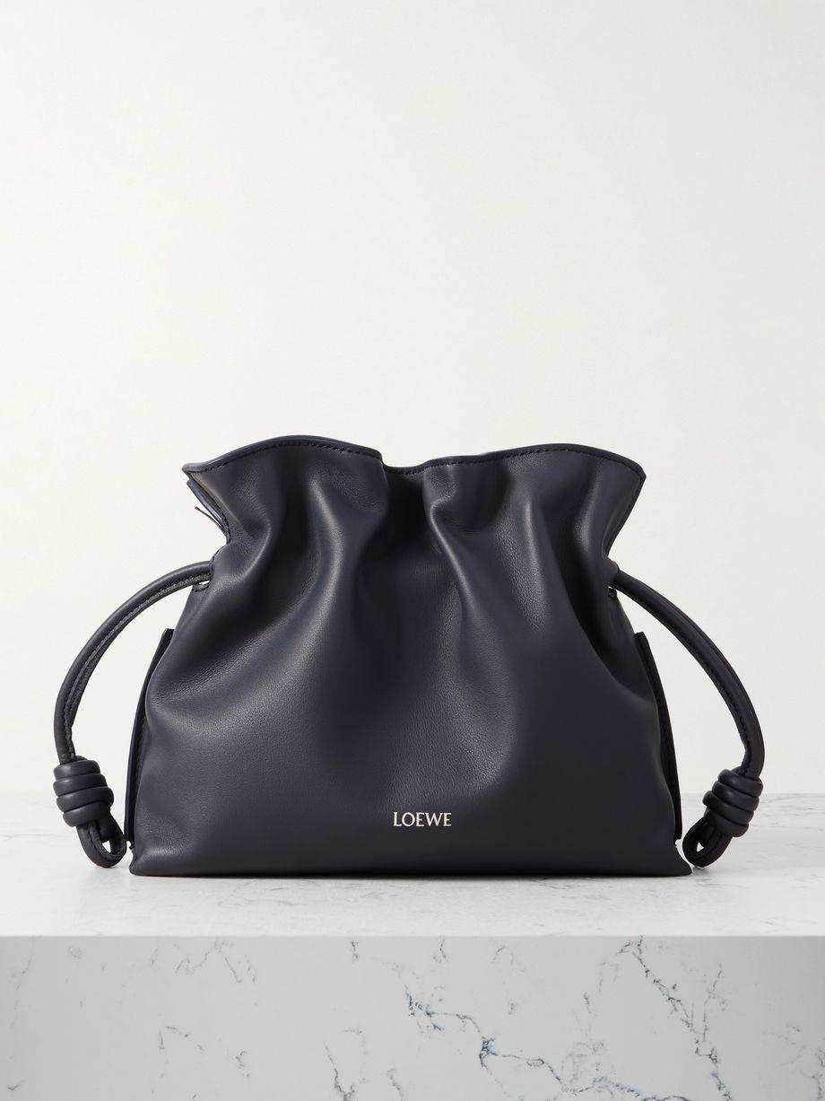 Flamenco mini leather clutch by LOEWE