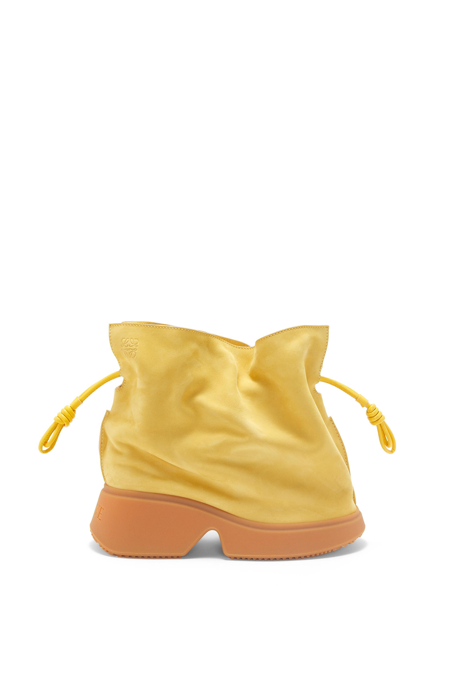 Flamenco wedge boot in nubuck by LOEWE