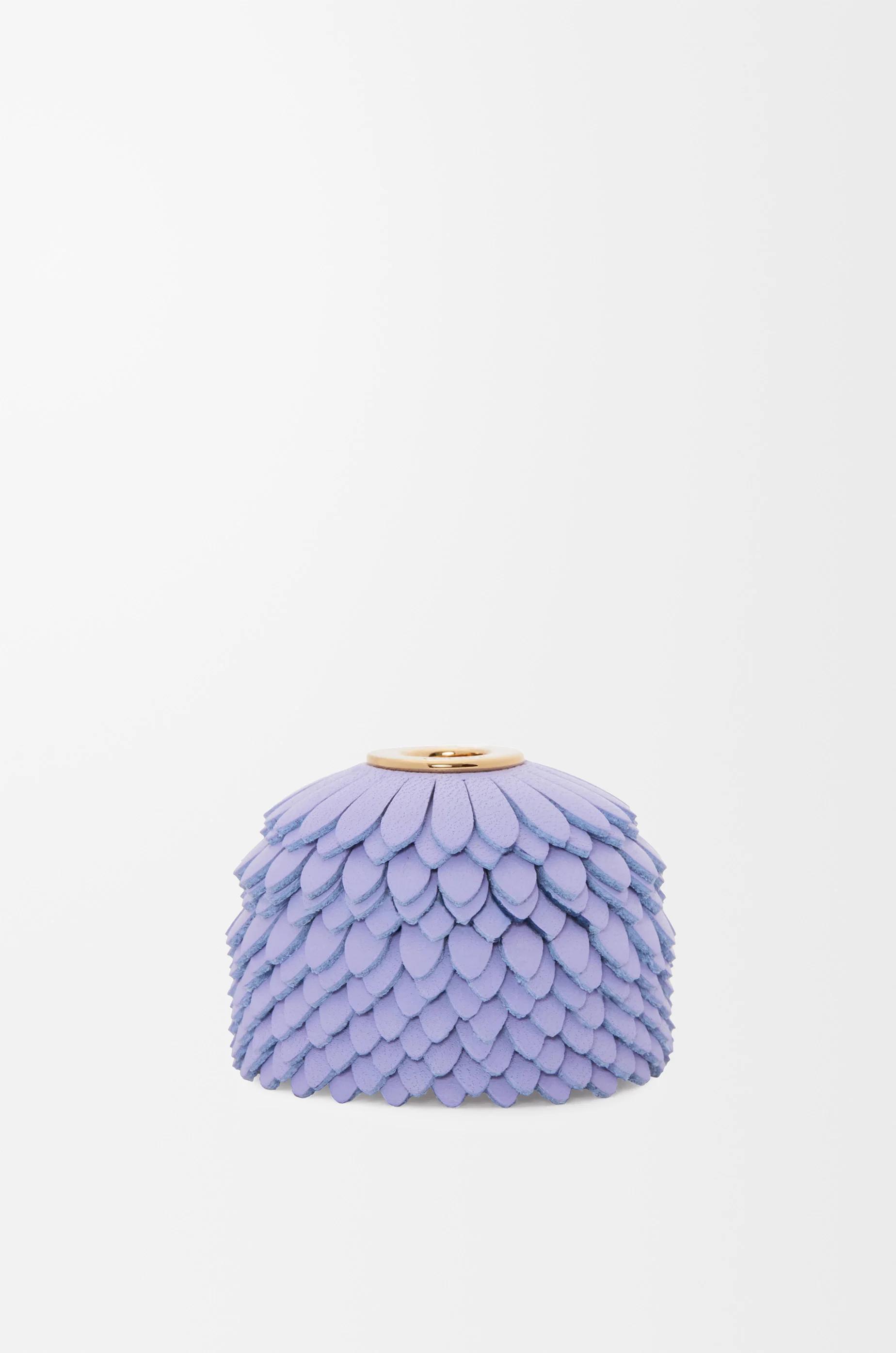 Flower charm in calfskin by LOEWE