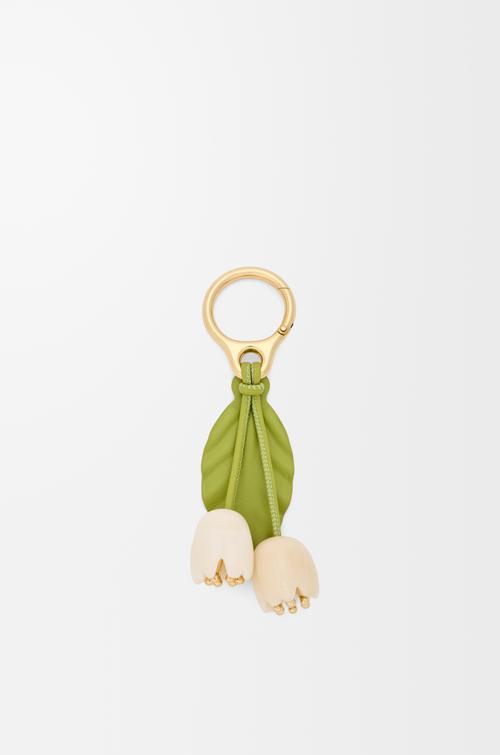 Flower charm in classic calfskin by LOEWE