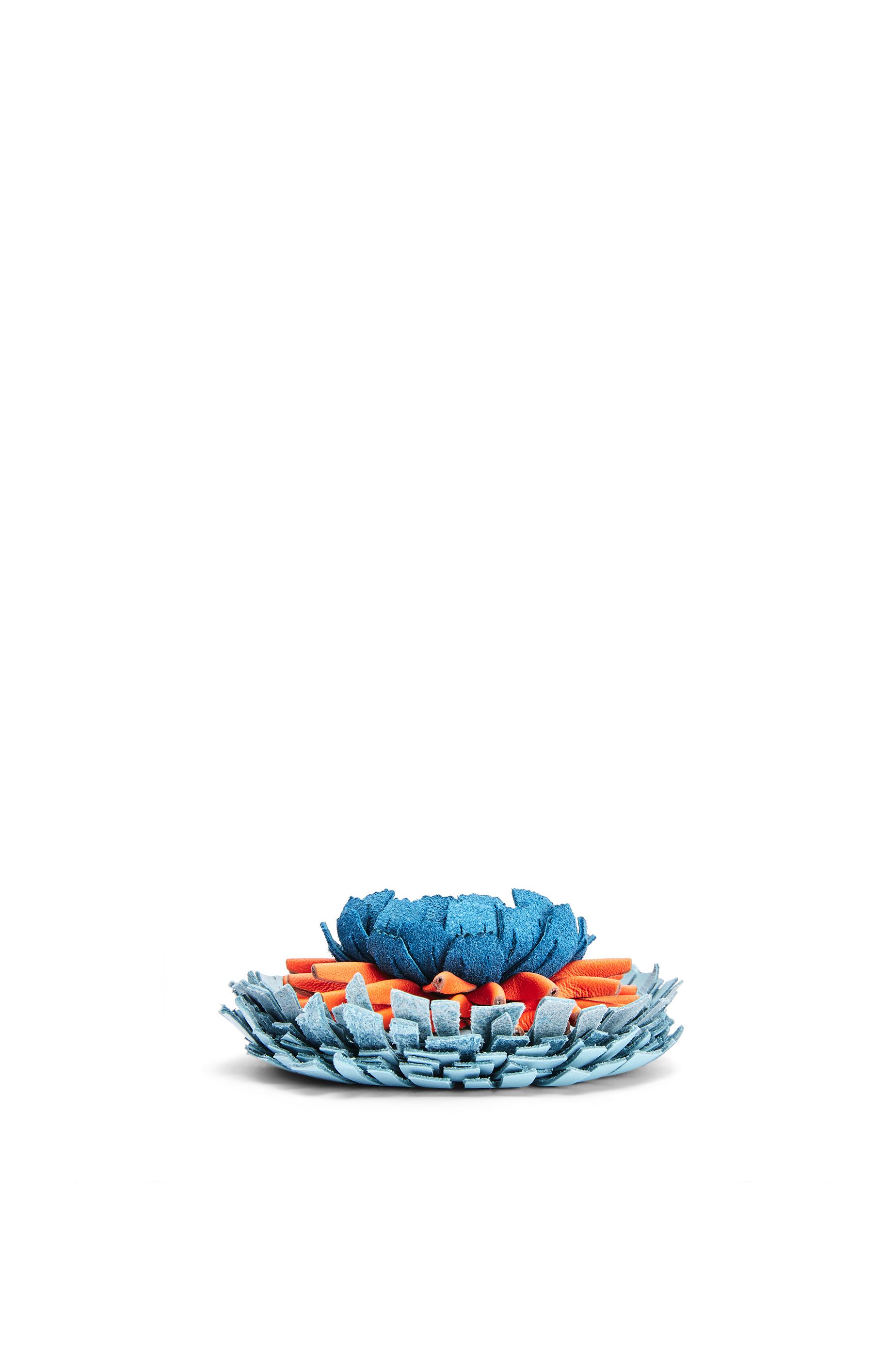 Flower dice in classic calfskin by LOEWE