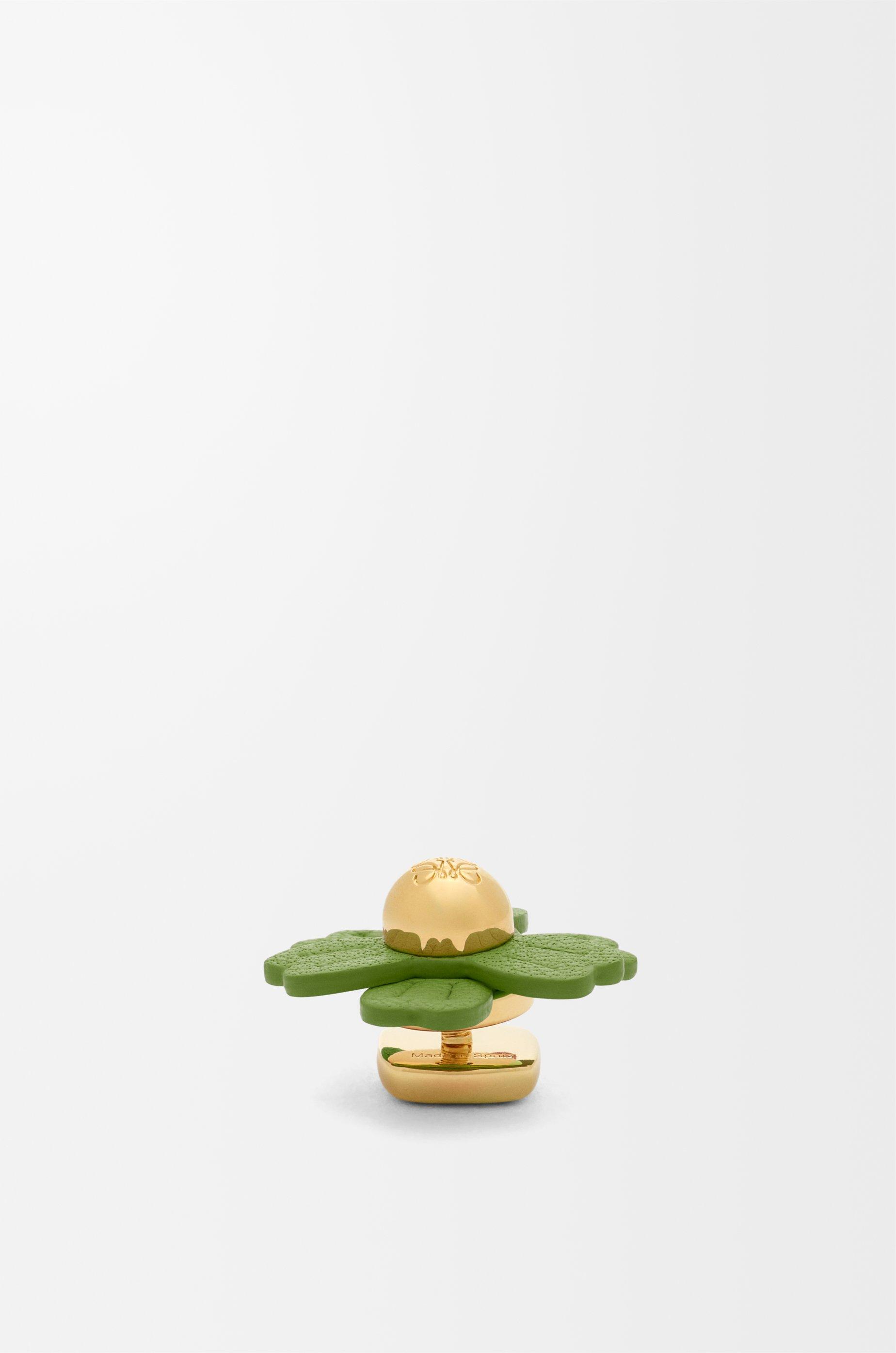 Flower pin in calfskin by LOEWE