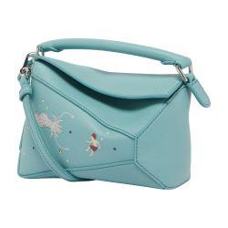 Fonds Marins Puzzle Edge classic calf leather mini bag by LOEWE
