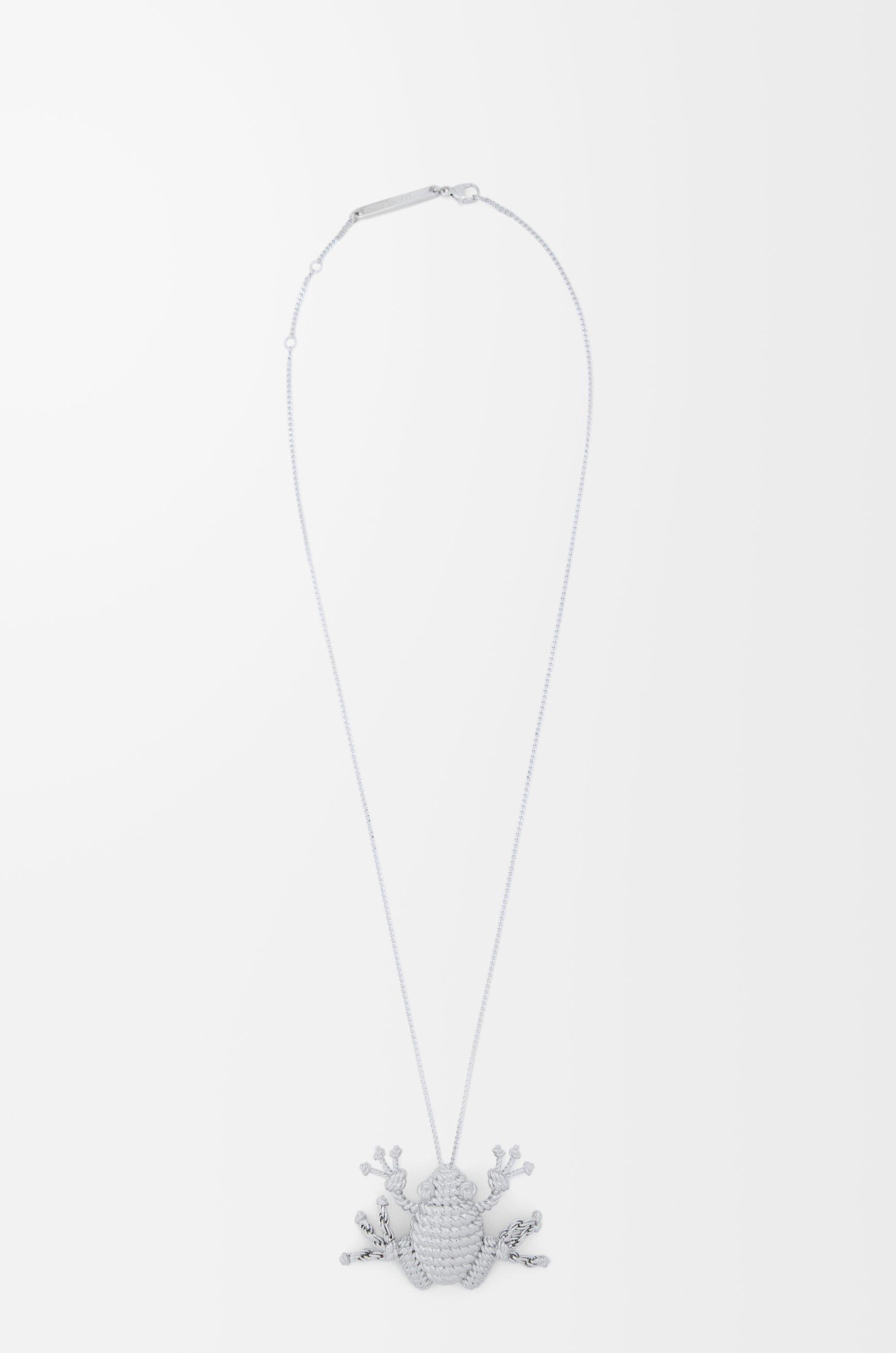 Frog necklace by LOEWE