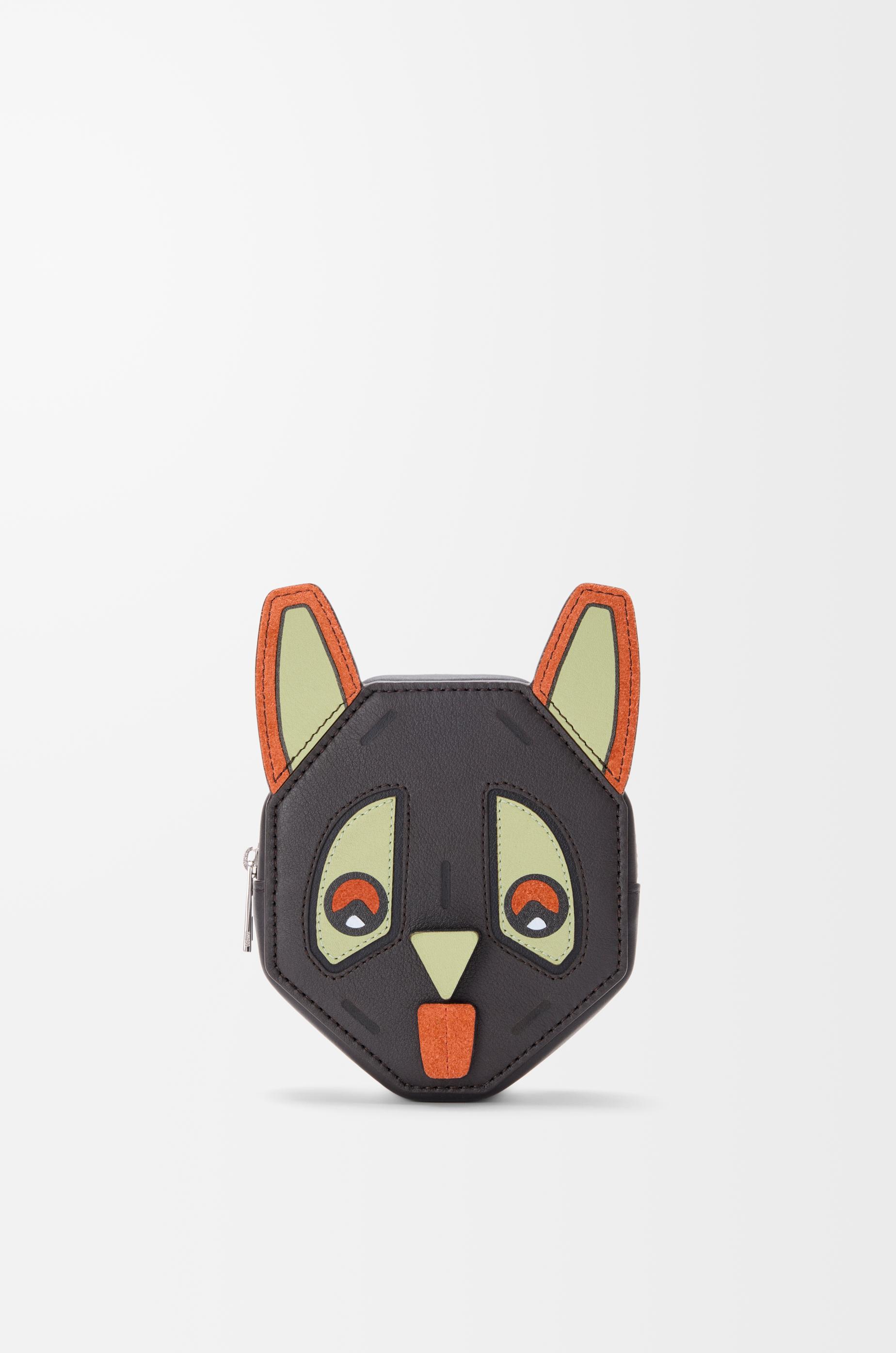 Futurist Cat coincase in classic calfskin by LOEWE