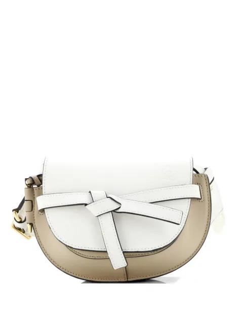 Gate Dual Shoulder Bag Leather Mini crossbody bag by LOEWE 