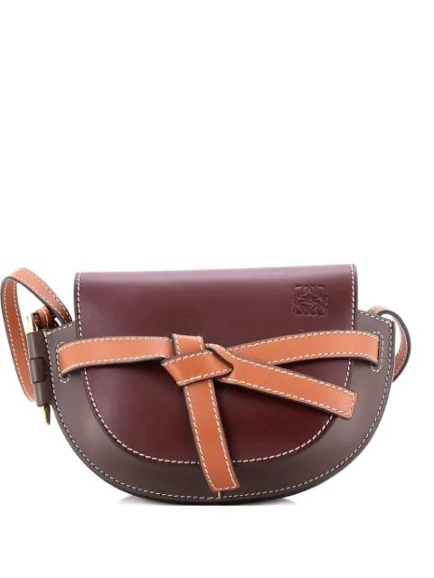 Gate Shoulder Bag Leather Mini crossbody bag by LOEWE 
