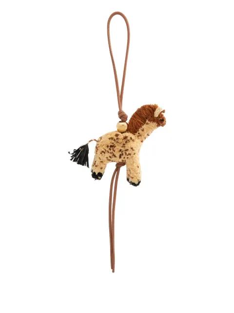 Giraffe bag charm by LOEWE