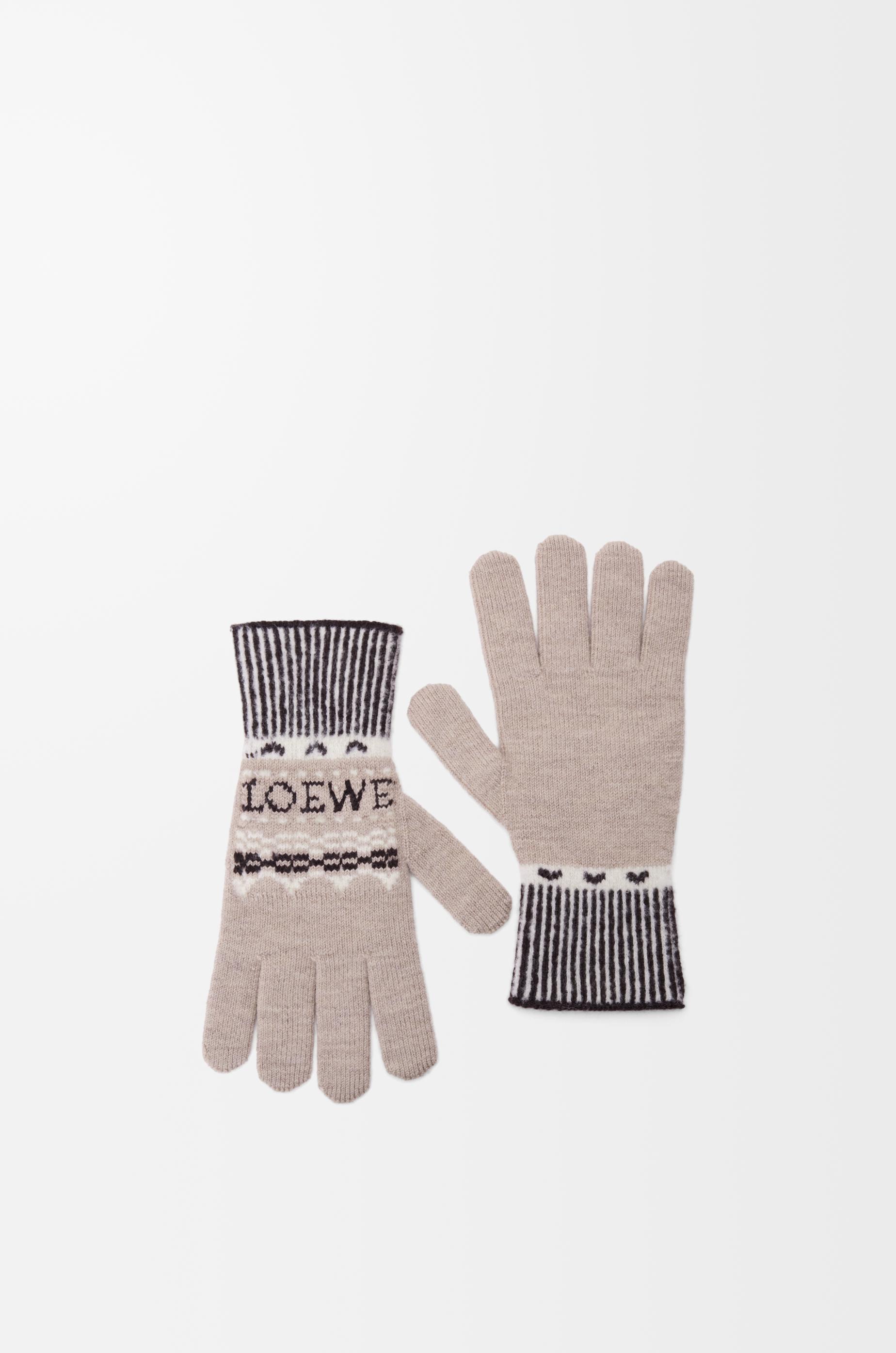 Gloves in wool blend by LOEWE