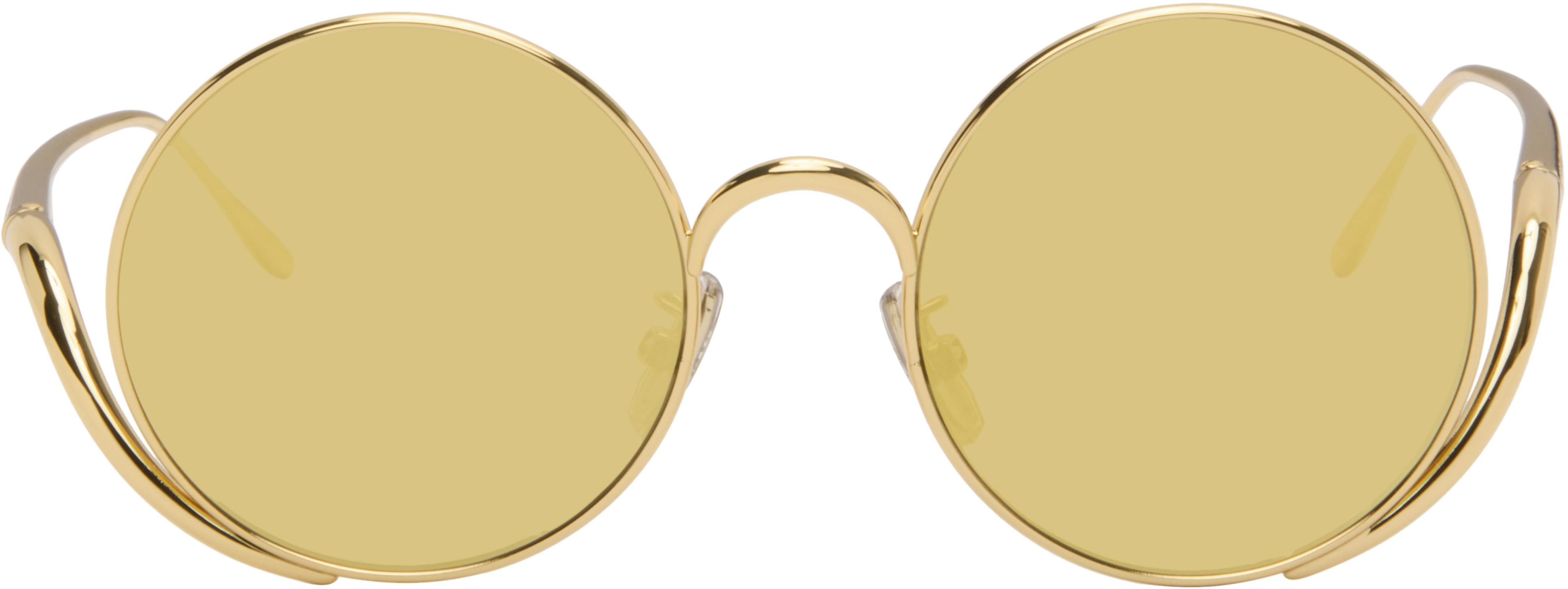 Gold Island Sunglasses by LOEWE