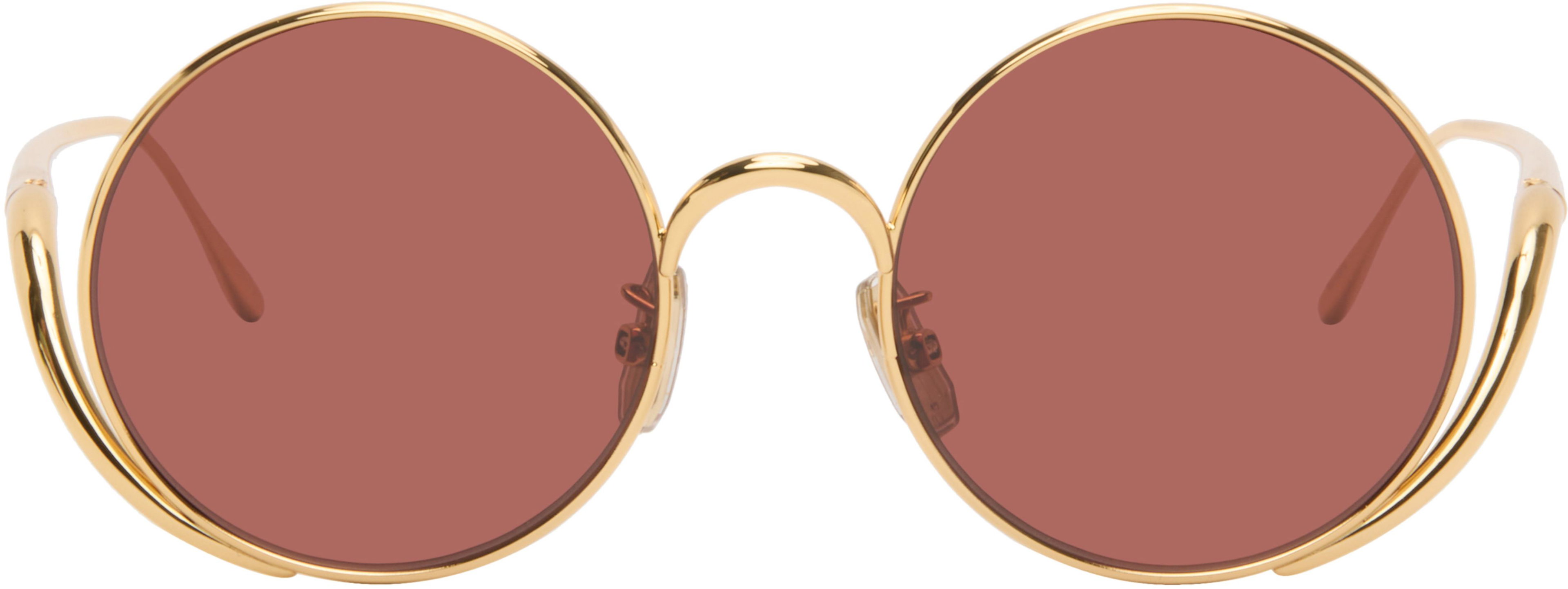 Gold Island Sunglasses by LOEWE