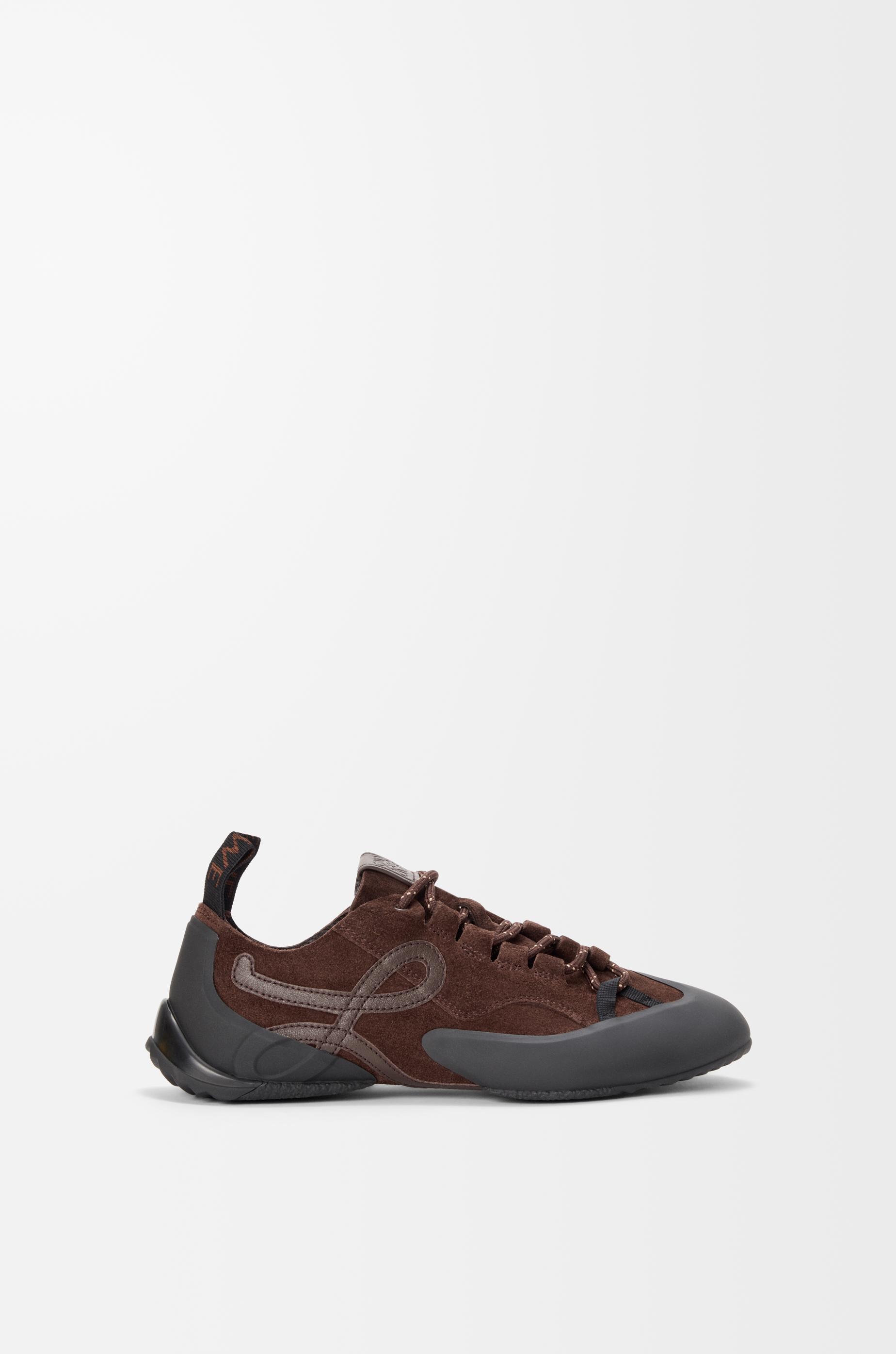 Grip sneaker in suede calfskin by LOEWE