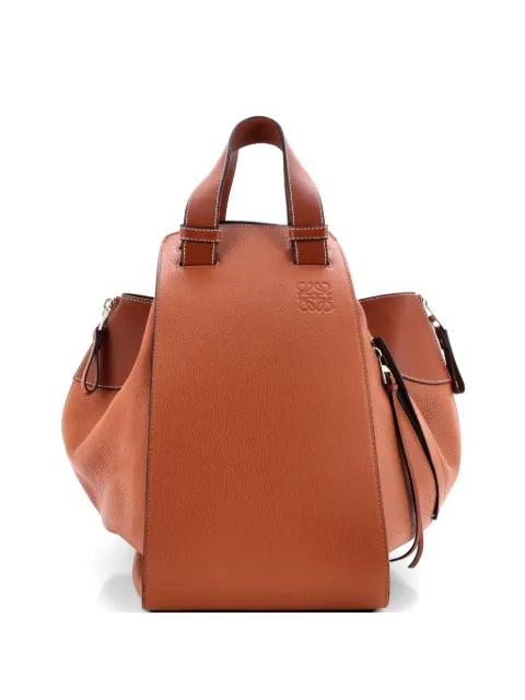 Hammock Bag Leather Large tote bag by LOEWE 