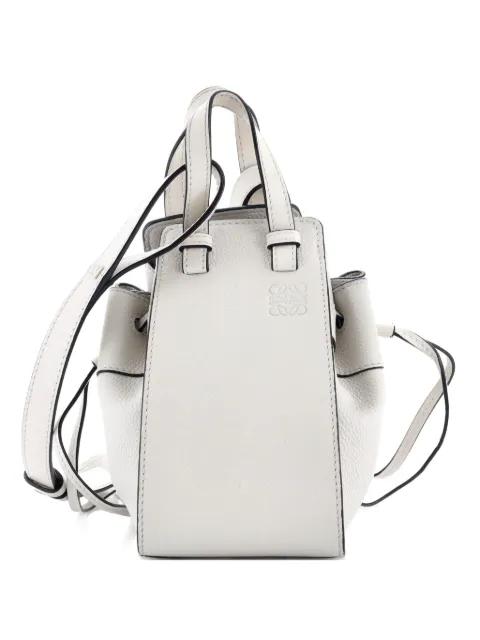 Hammock Bag Leather Mini hobo bag by LOEWE Hammock Bag Leather Mini hobo bag by LOEWE