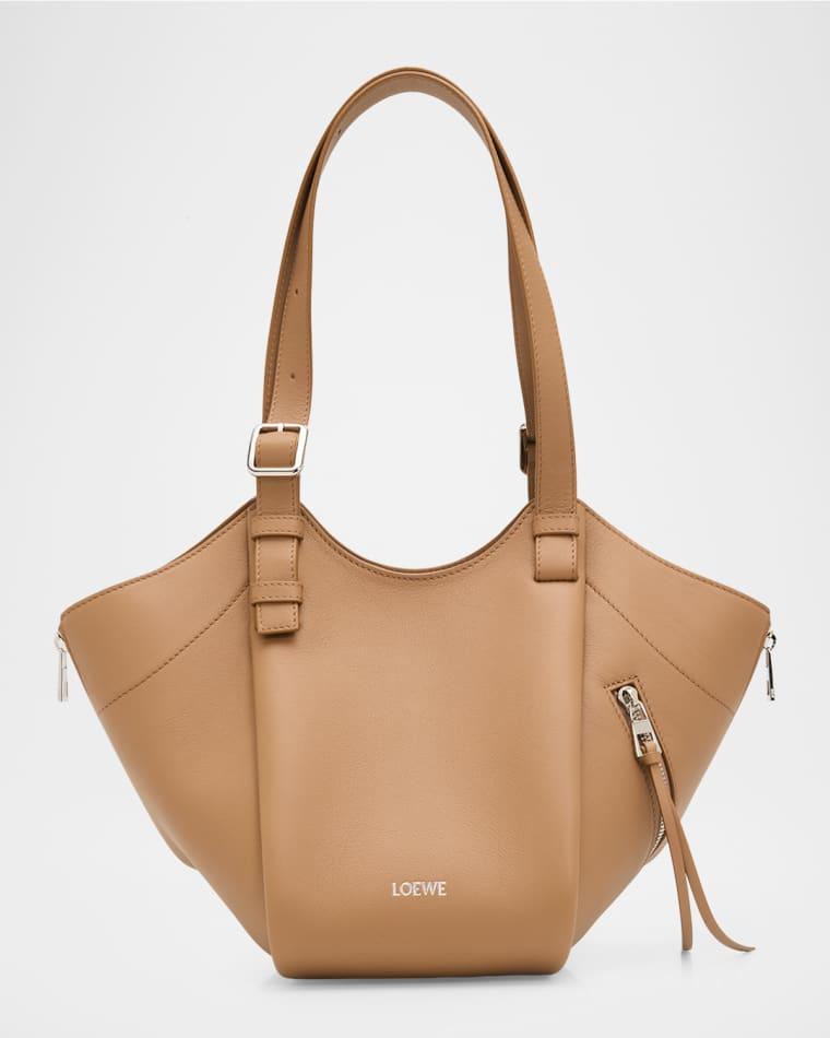 Hammock Flip Convertible Leather Shoulder Bag by LOEWE