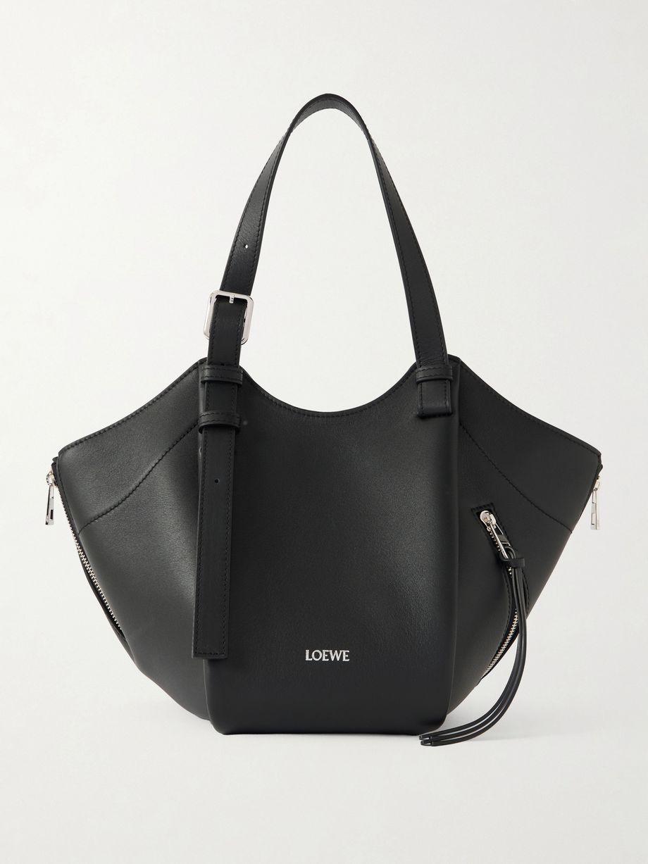 Hammock Flip leather tote by LOEWE