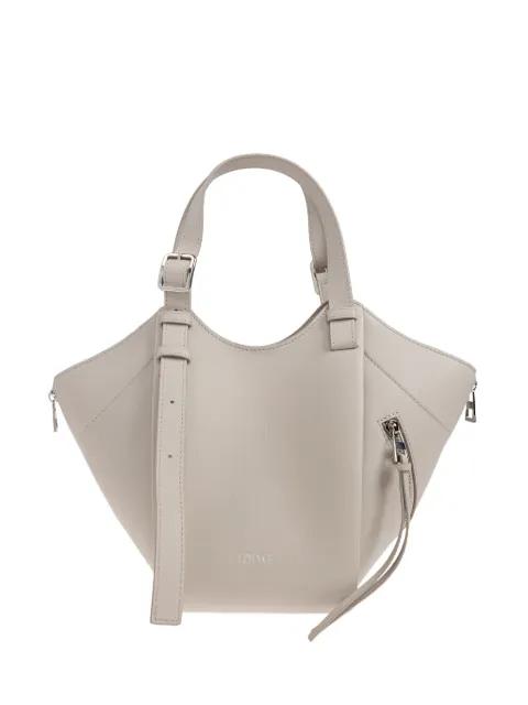 Hammock Flip leather tote bag by LOEWE