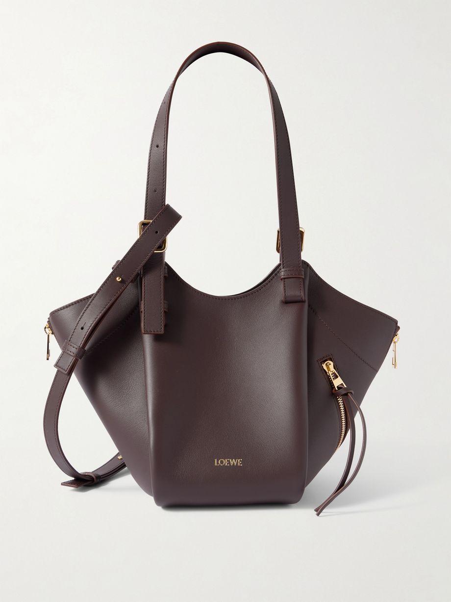 Hammock Flip leather tote by LOEWE