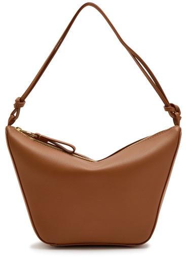 Hammock Hobo mini leather shoulder bag by LOEWE