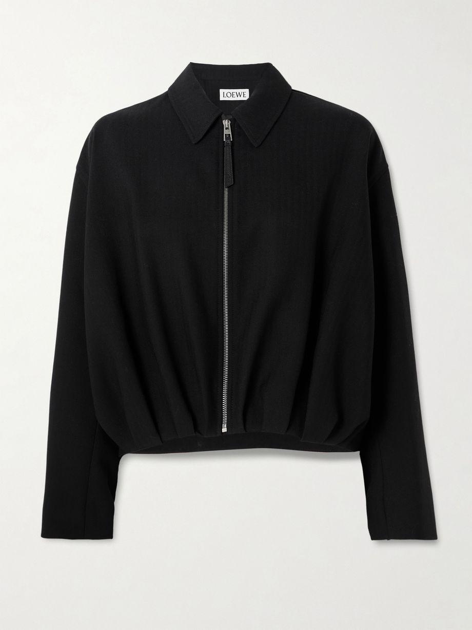 Herringbone wool jacket by LOEWE