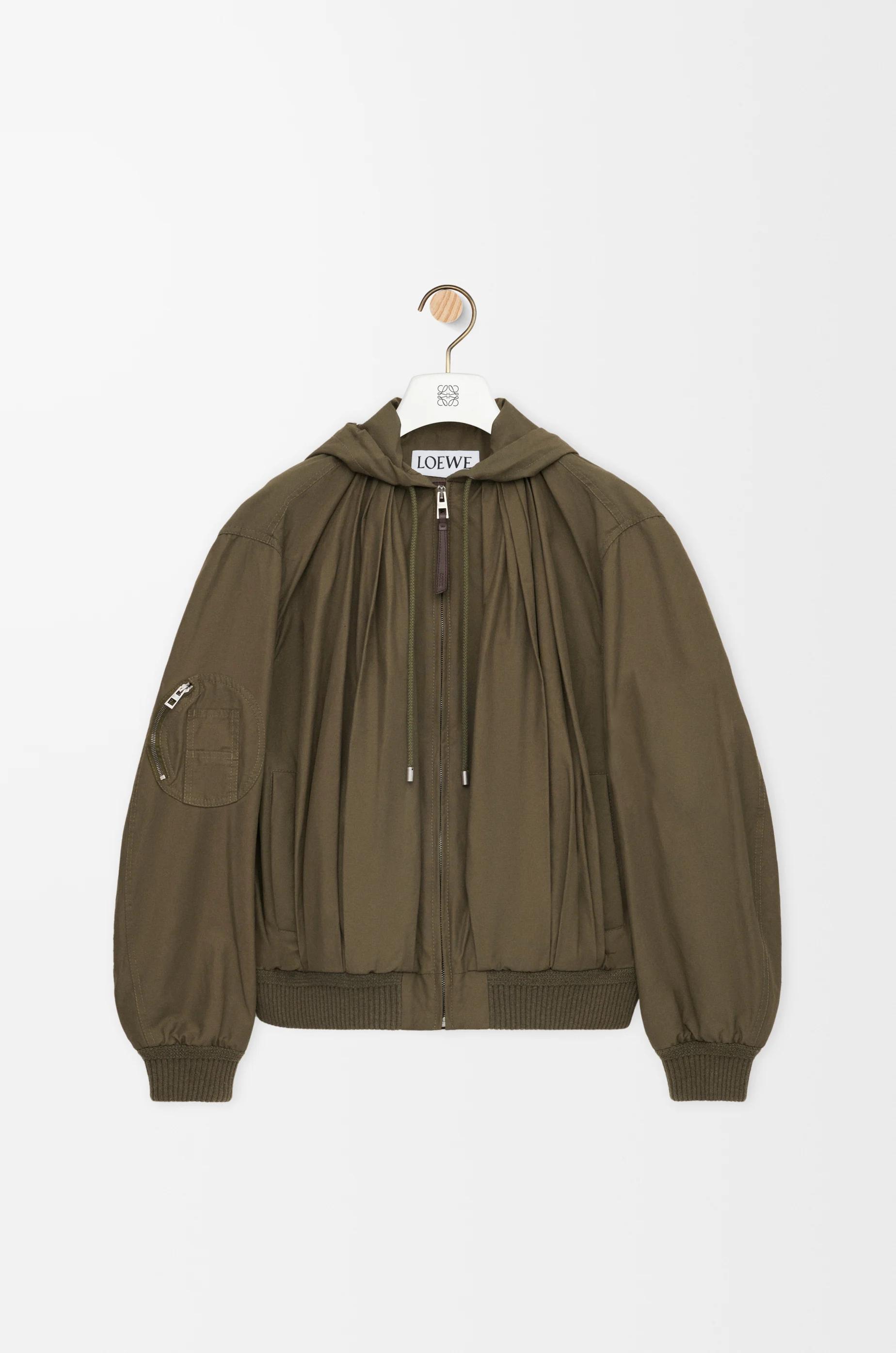 Hooded jacket in cotton blend by LOEWE