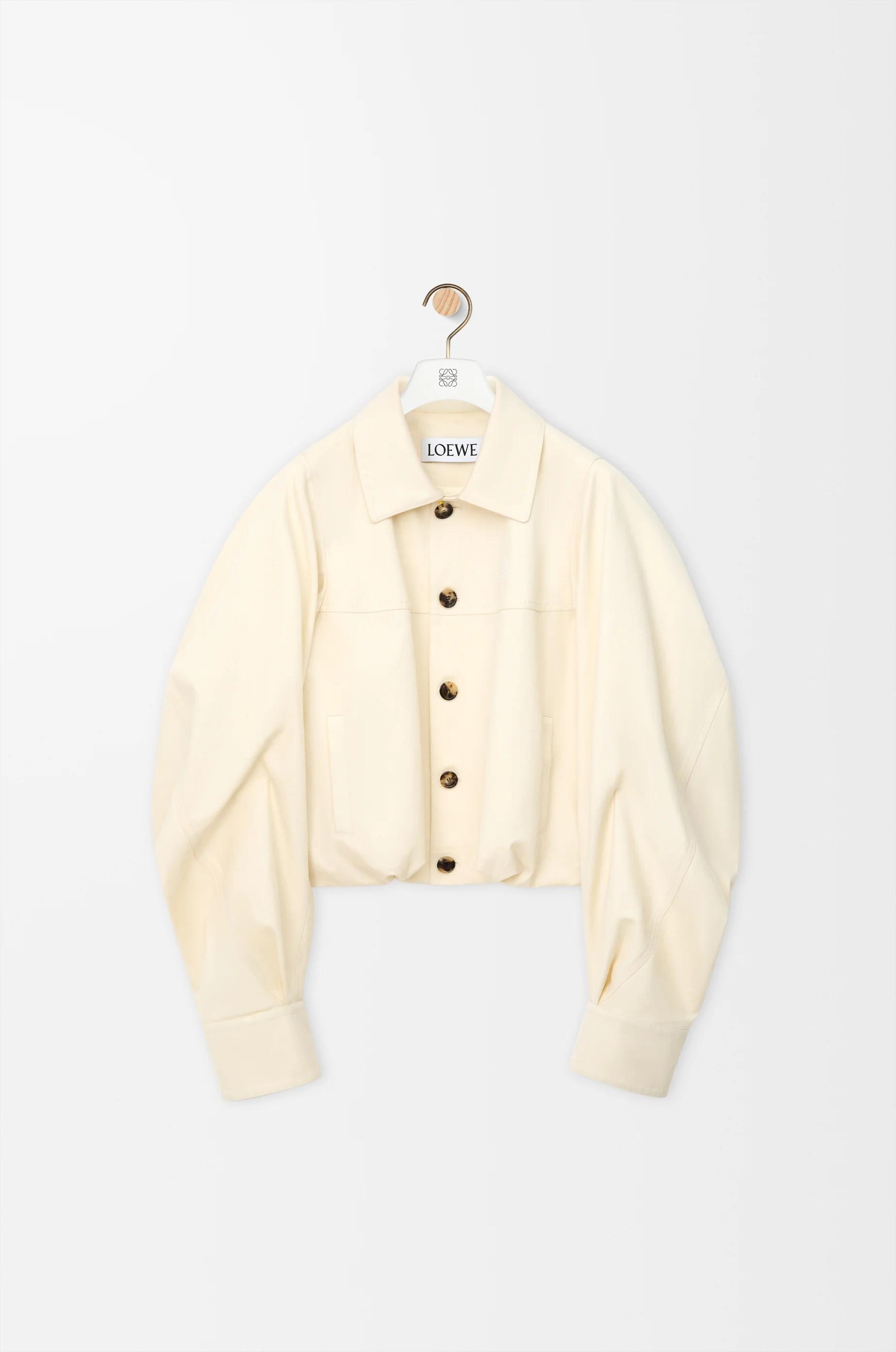 Jacket in cotton and silk by LOEWE