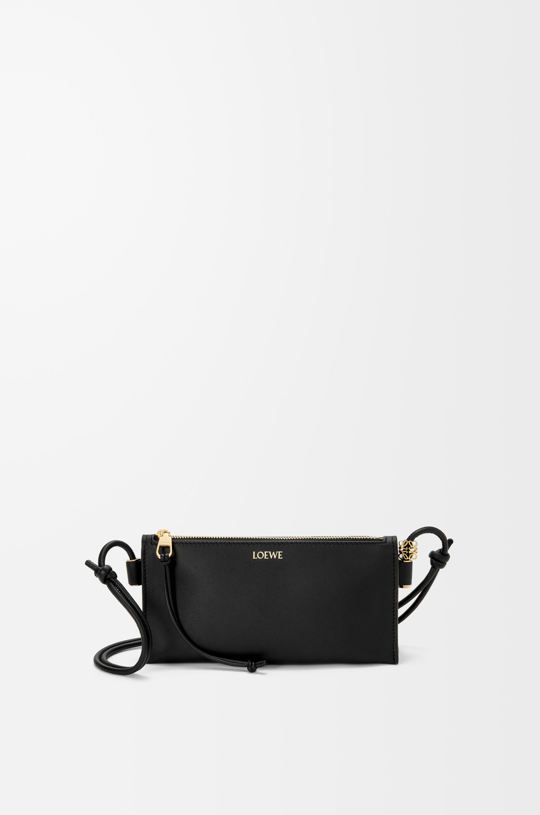 Joya pouch in nappa calfskin by undefined Joya pouch in nappa calfskin by undefined