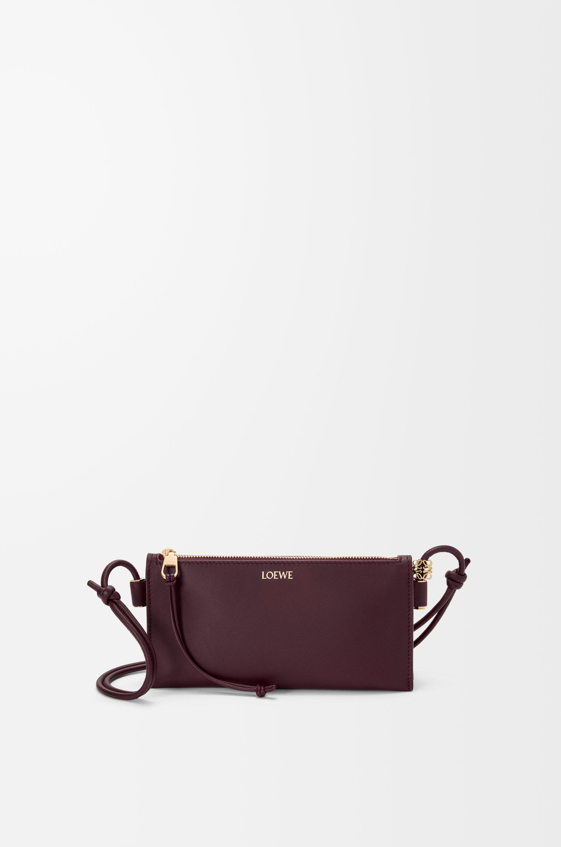 Joya pouch in nappa calfskin by undefined Joya pouch in nappa calfskin by undefined