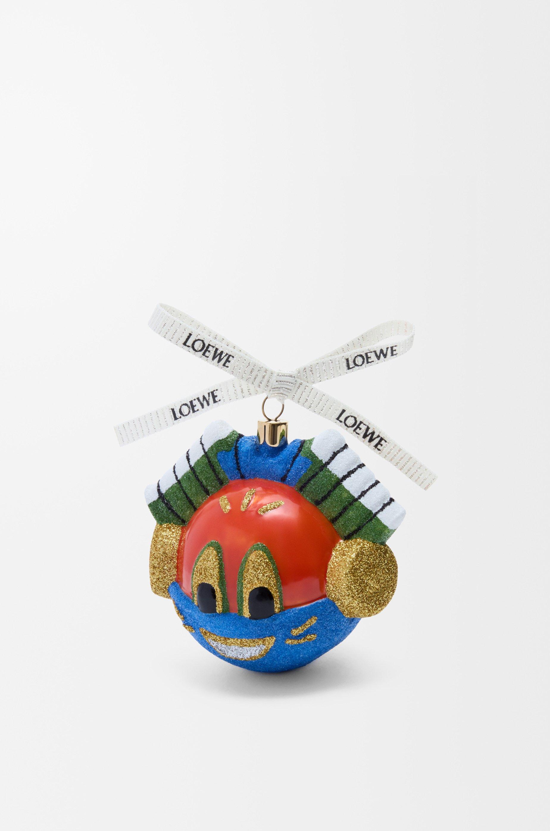Knight Cat bauble in blown glass by LOEWE