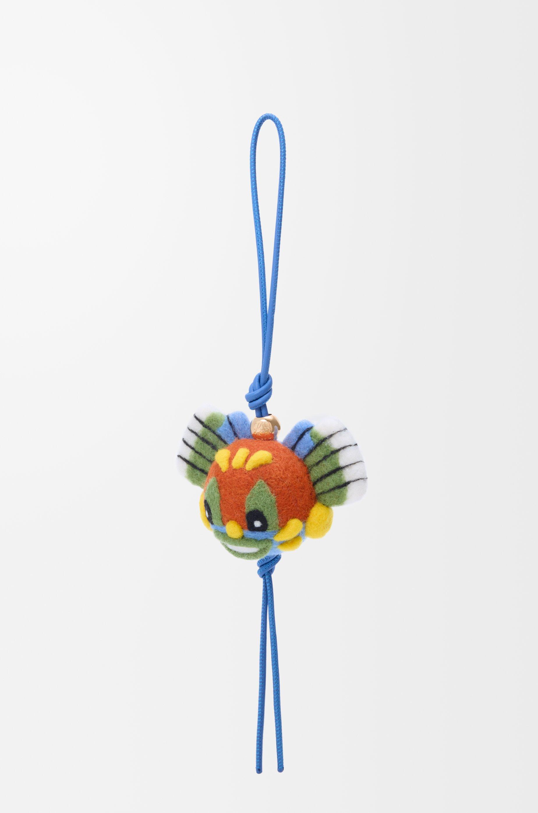Knight Cat charm in felt by LOEWE