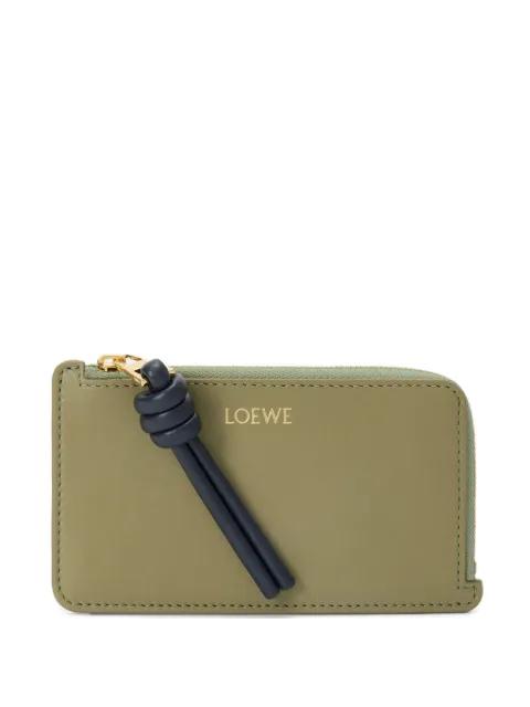 Knot zip-fastening wallet by LOEWE