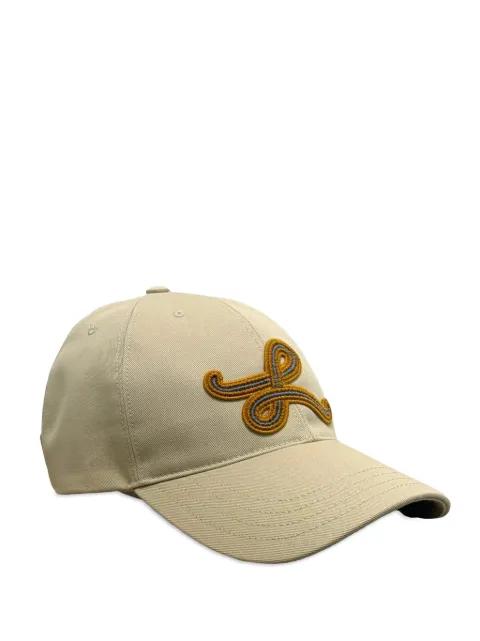 L patch cotton cap by LOEWE