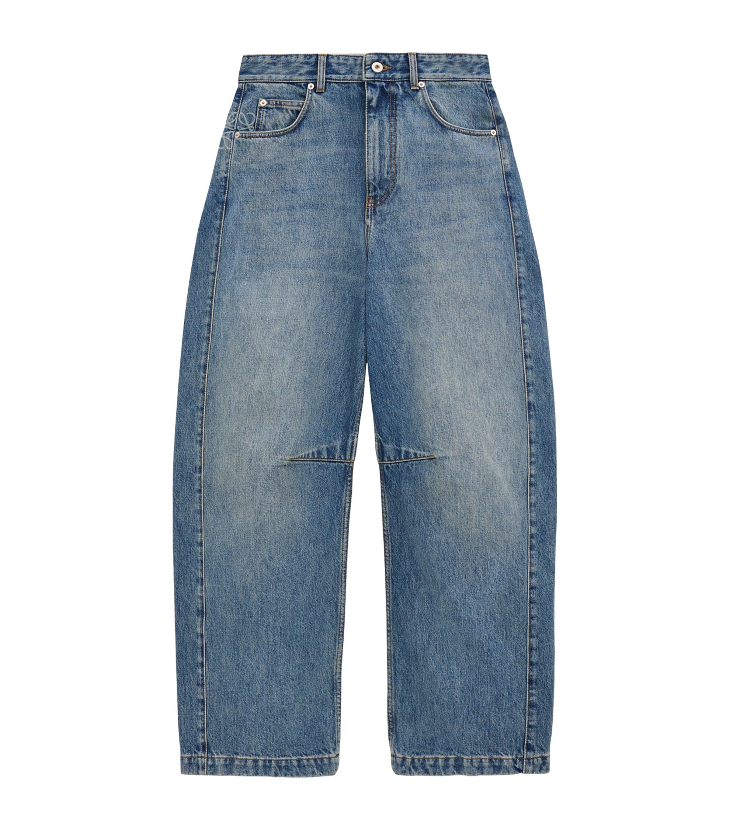 LOEWE Anagram Barrel Jeans by LOEWE