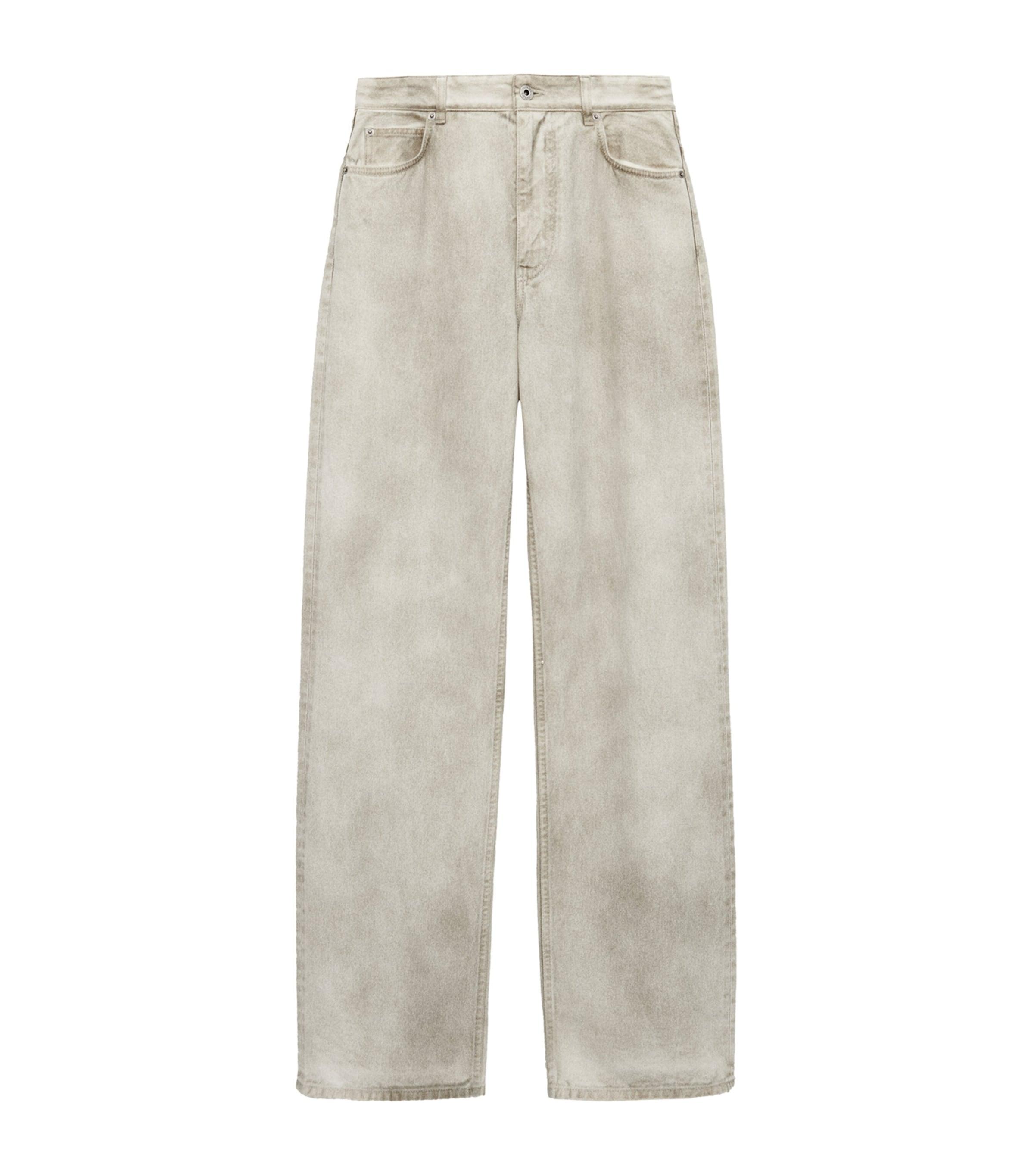 LOEWE Anagram Wide-Leg Jeans by LOEWE