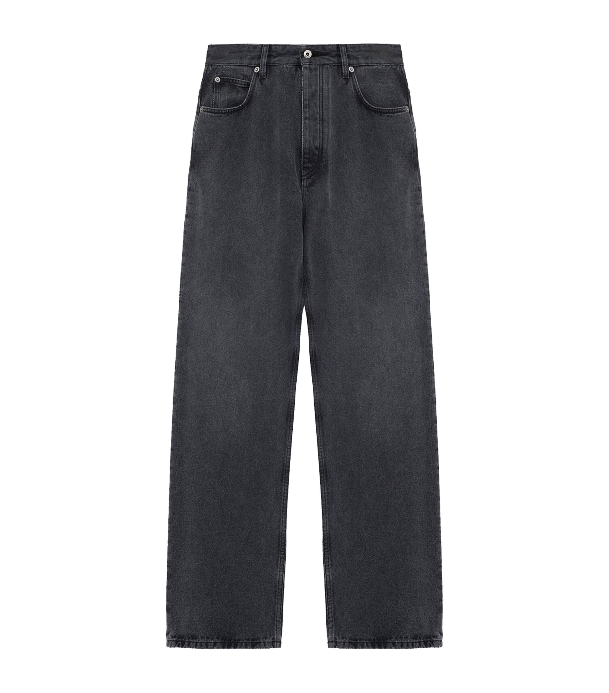 LOEWE Buckle-Strap Straight Jeans by LOEWE
