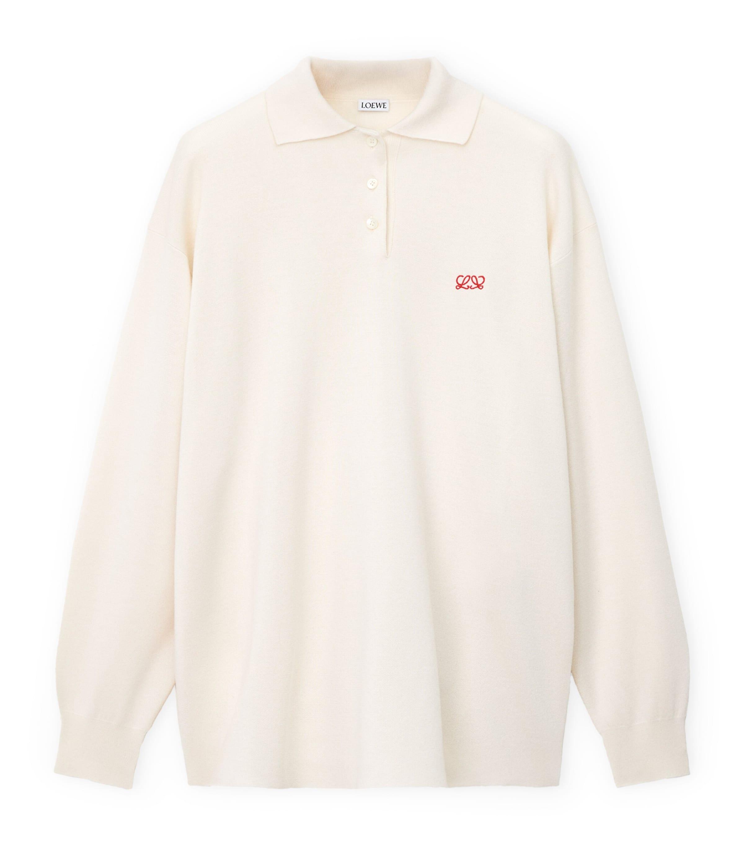 LOEWE Cashmere-Blend Polo Sweater by LOEWE