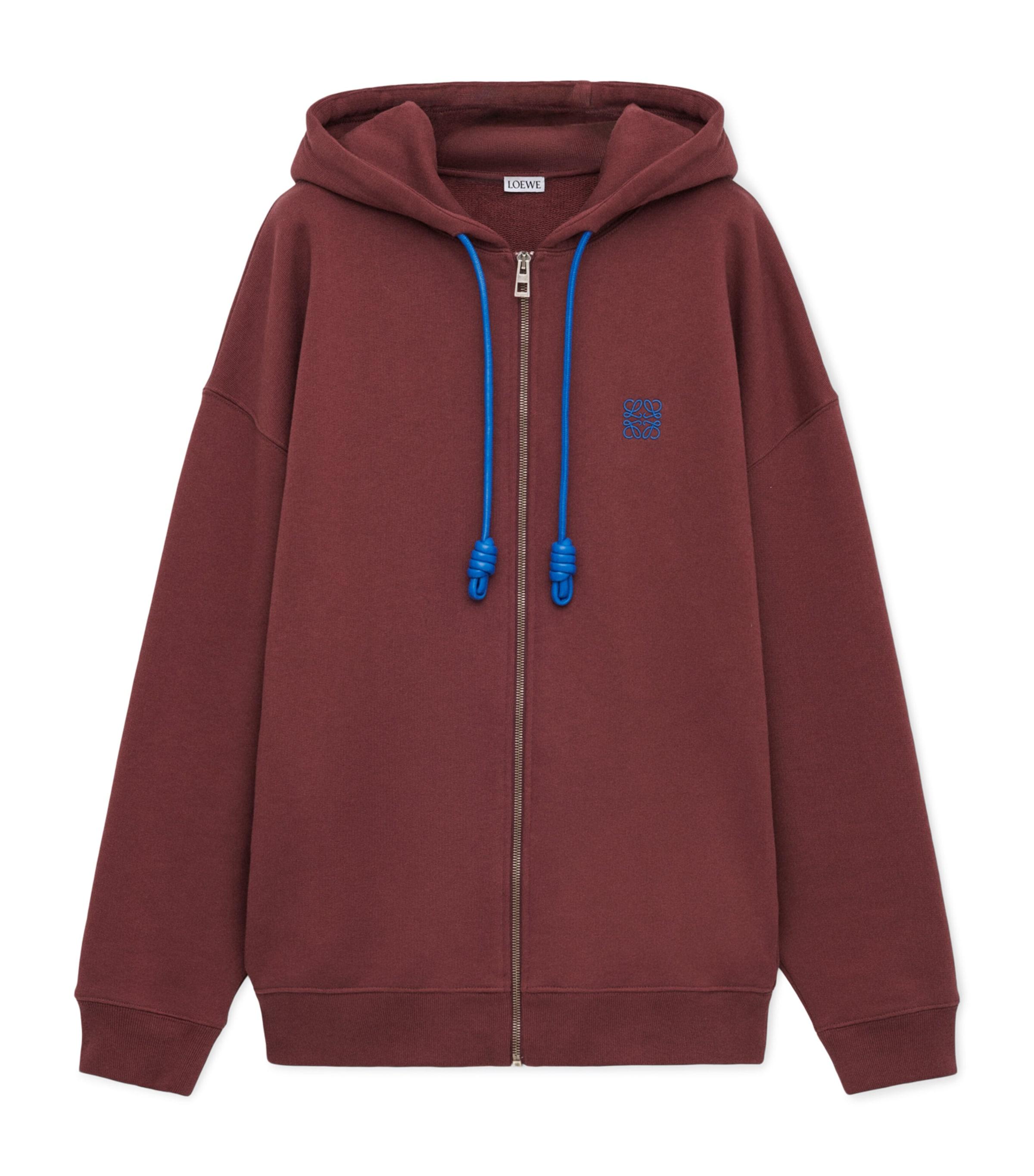 LOEWE Cotton-Blend Anagram Hoodie by LOEWE