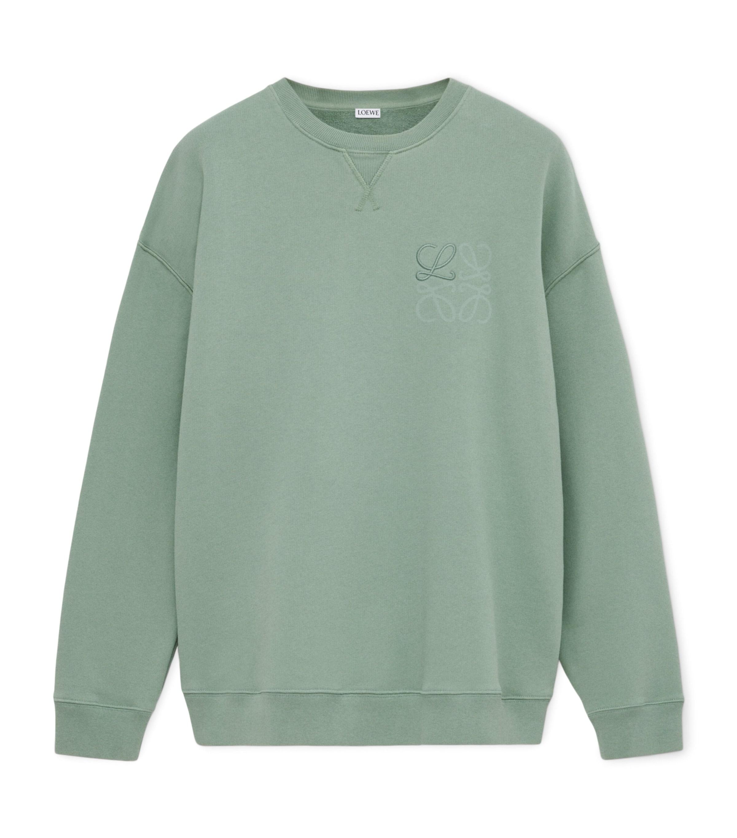 LOEWE Cotton-Blend Anagram Sweatshirt by LOEWE