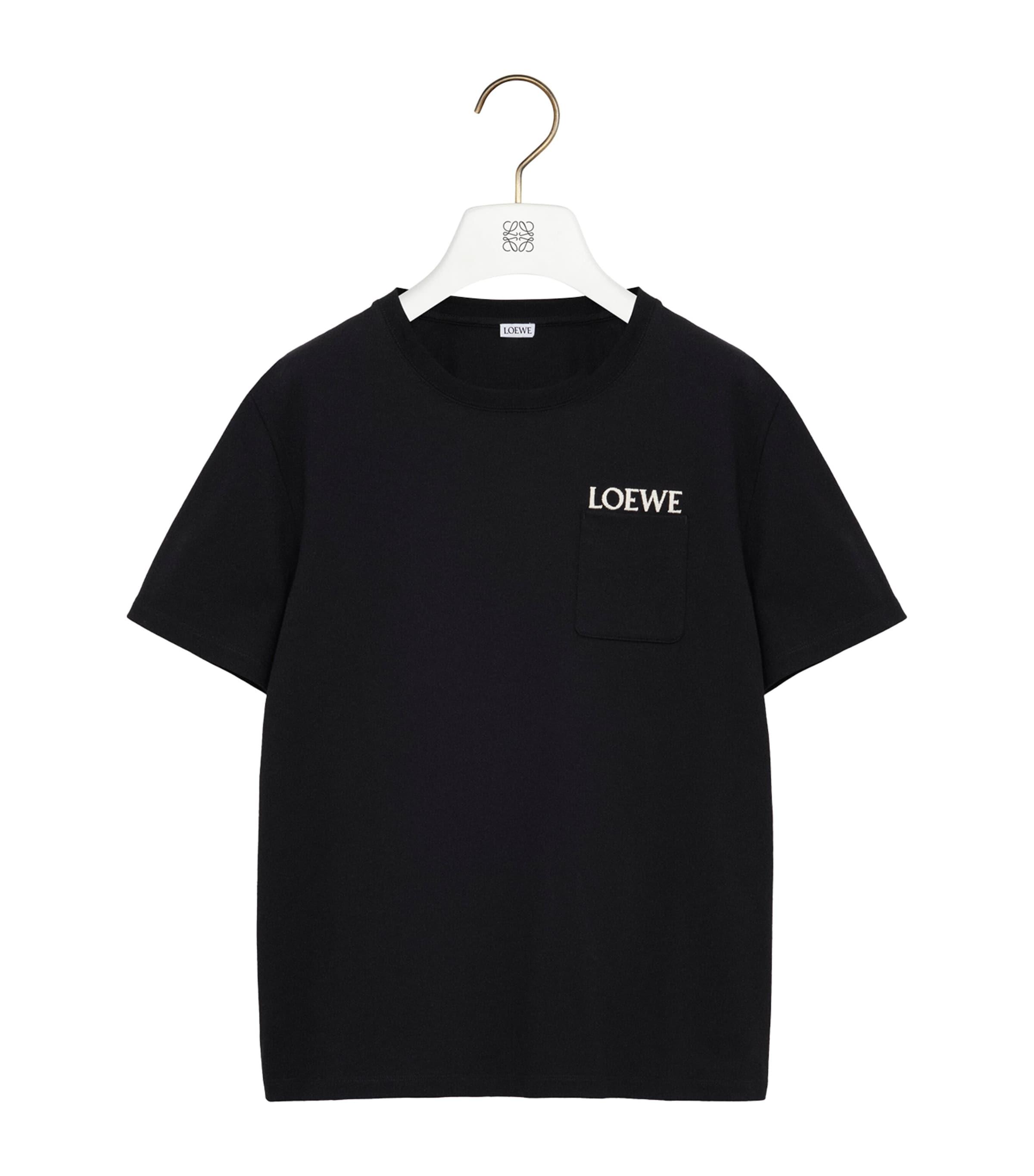 LOEWE Cotton Pocket Logo T-Shirt by LOEWE