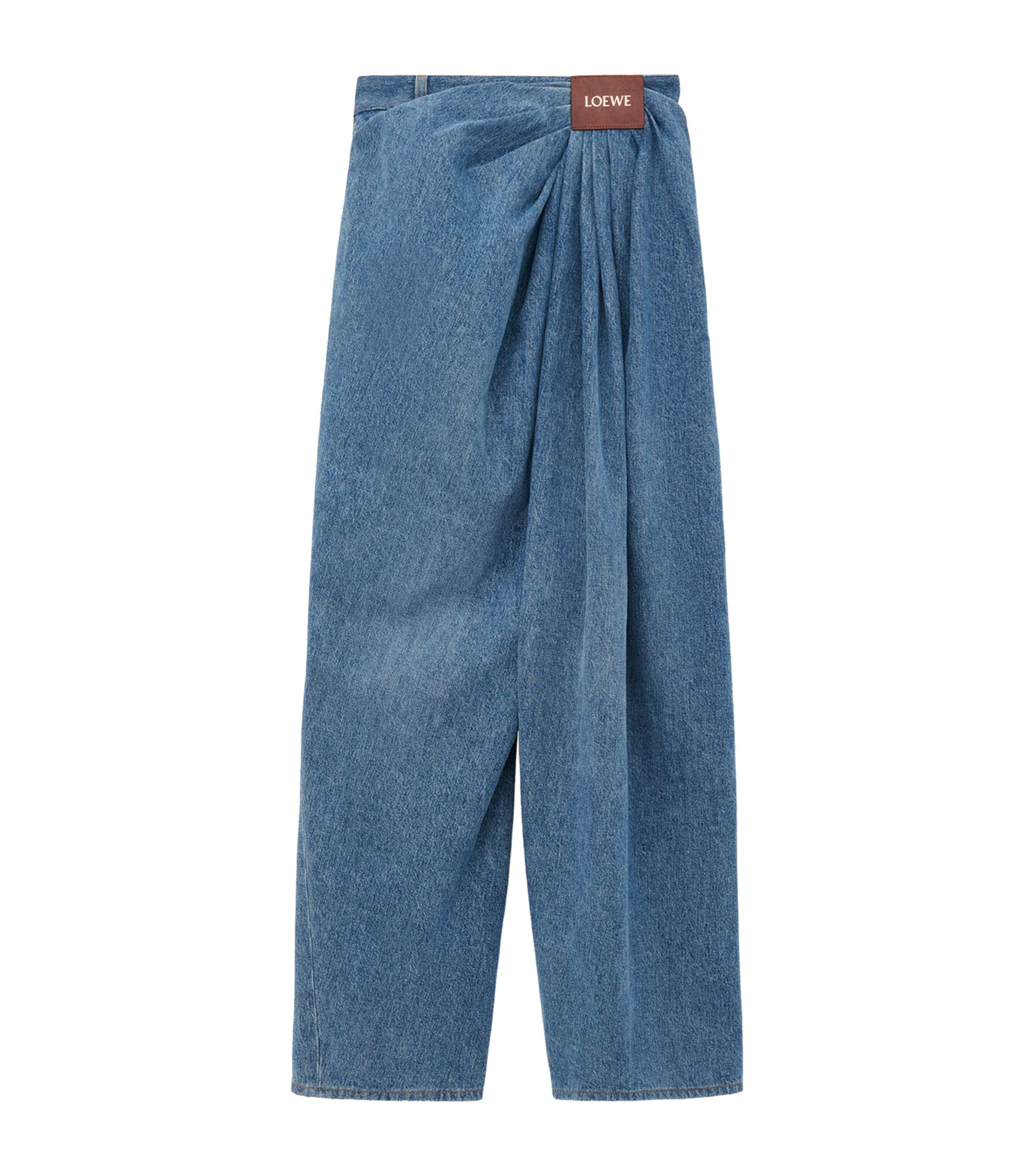 LOEWE Draped Jeans by LOEWE