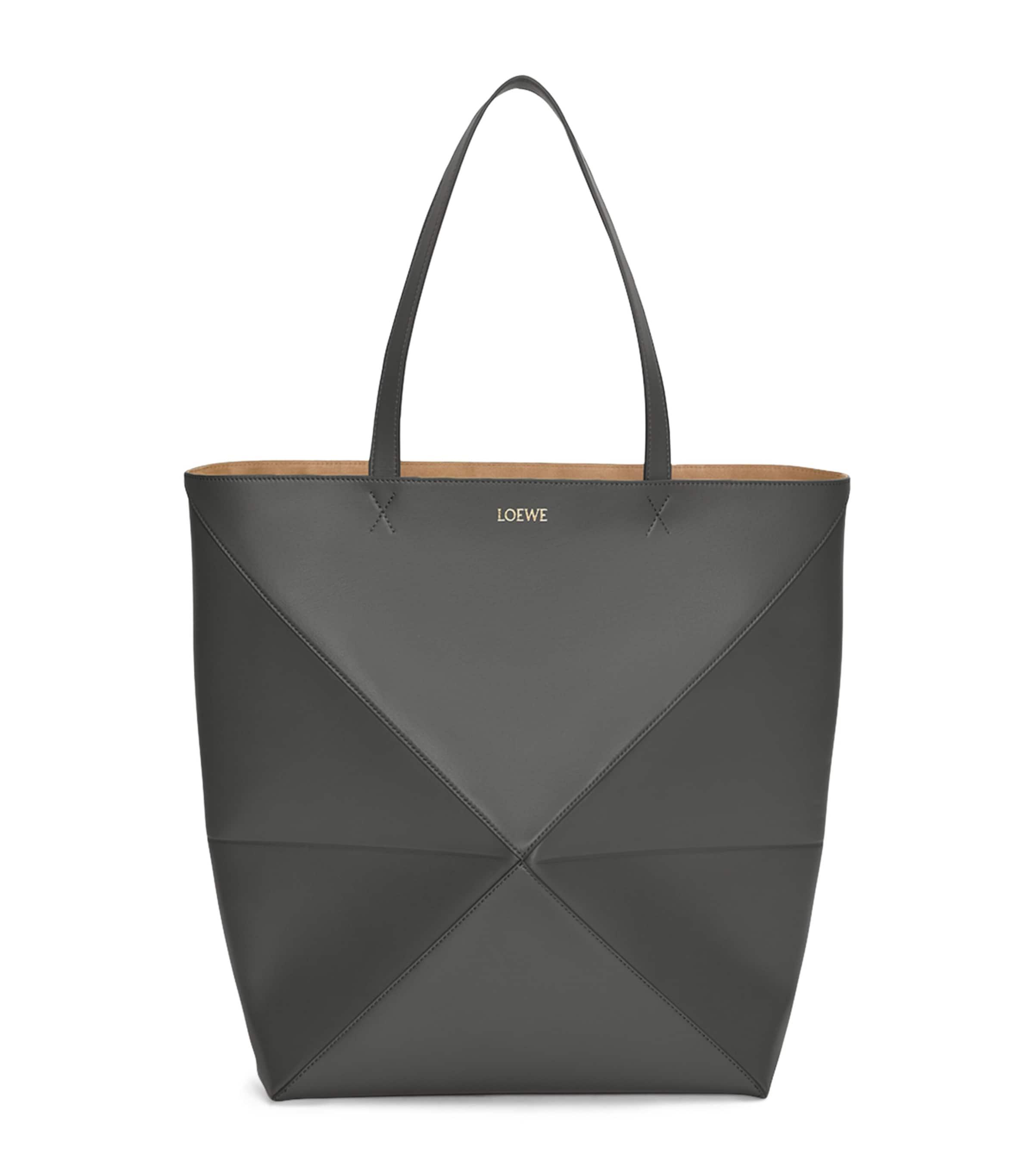 LOEWE Extra Large Leather Puzzle Fold Tote Bag by LOEWE