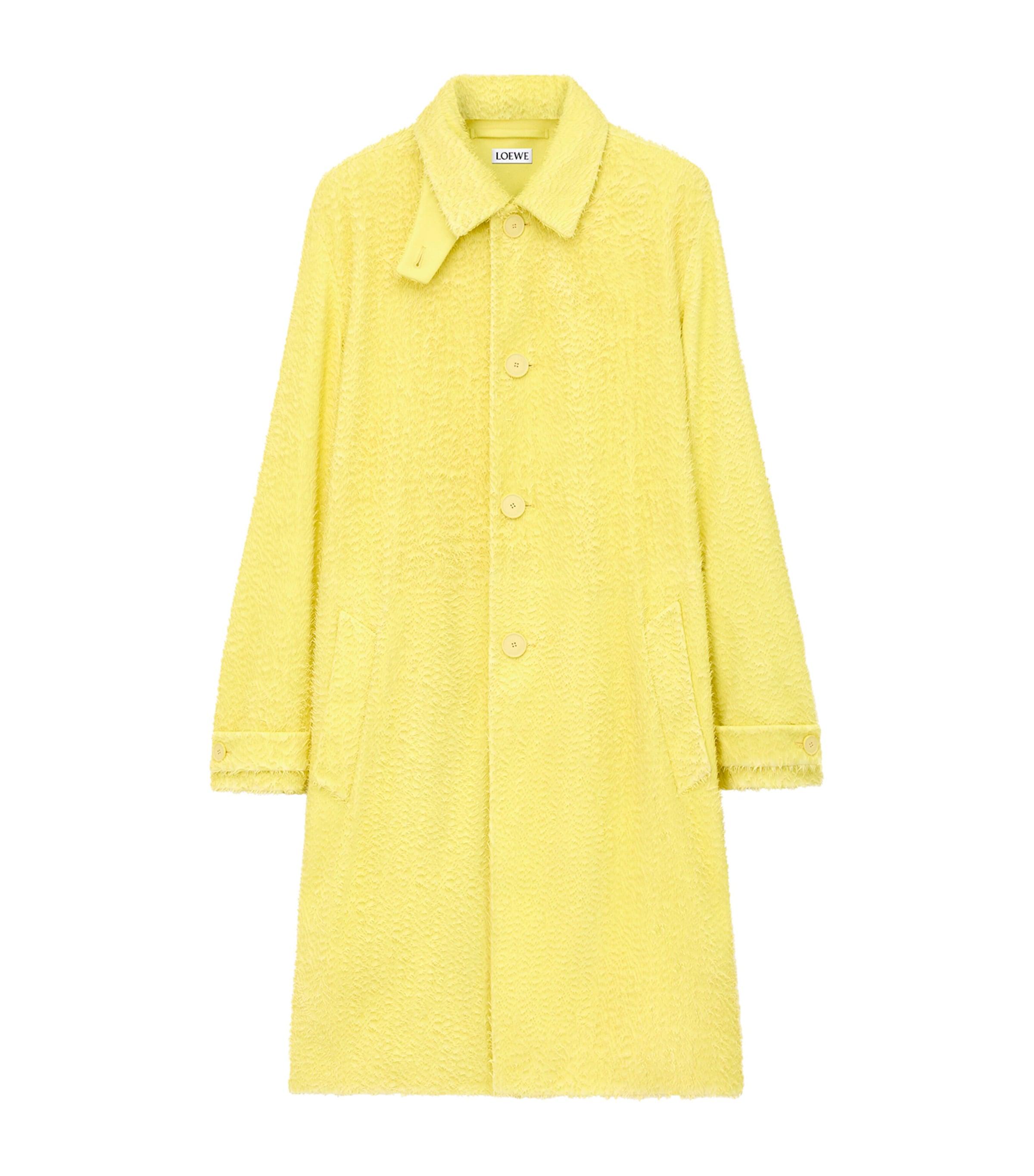 LOEWE Lambskin Textured Trench Coat by LOEWE