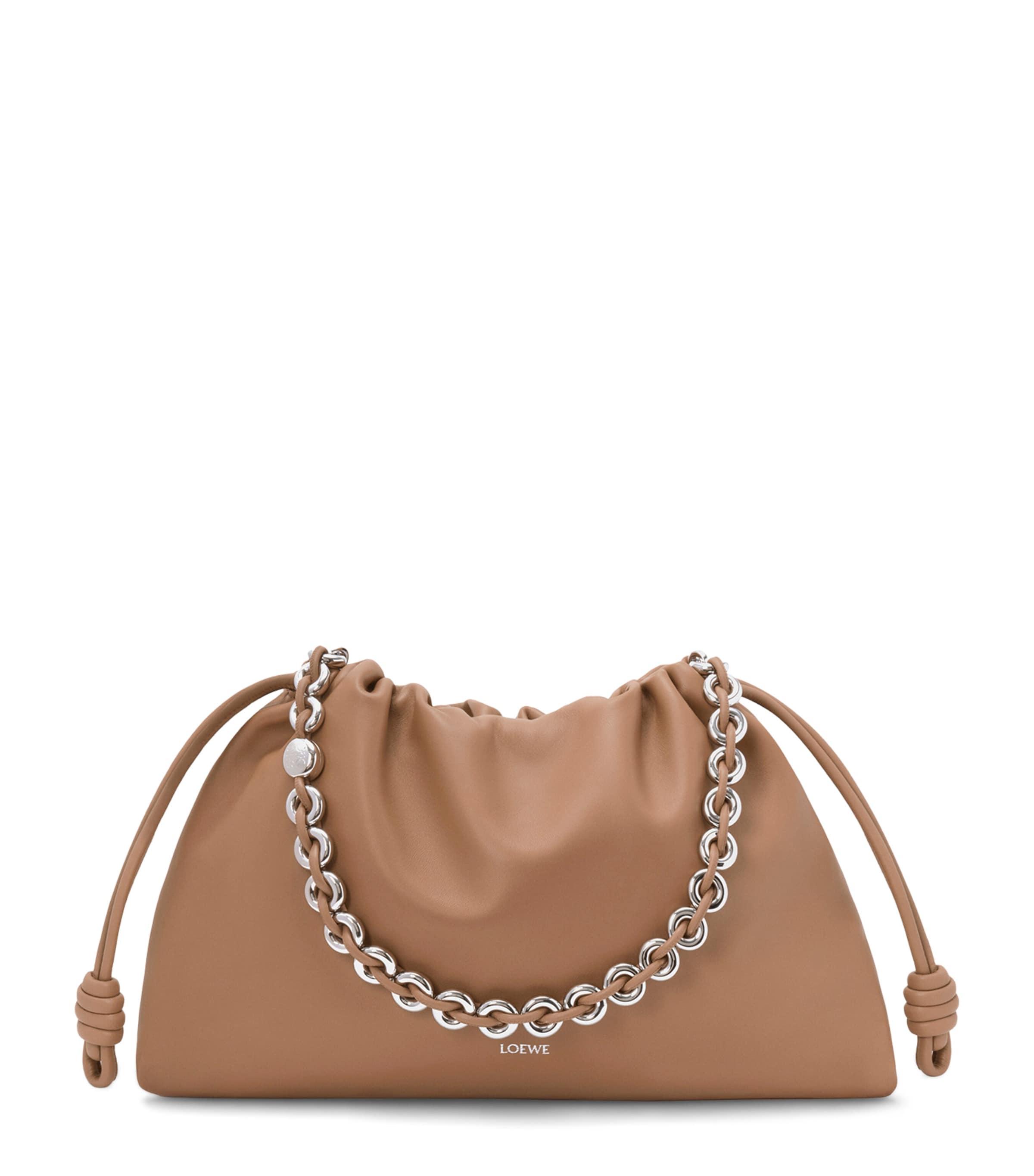 LOEWE Large Leather Flamenco Shoulder Bag by LOEWE