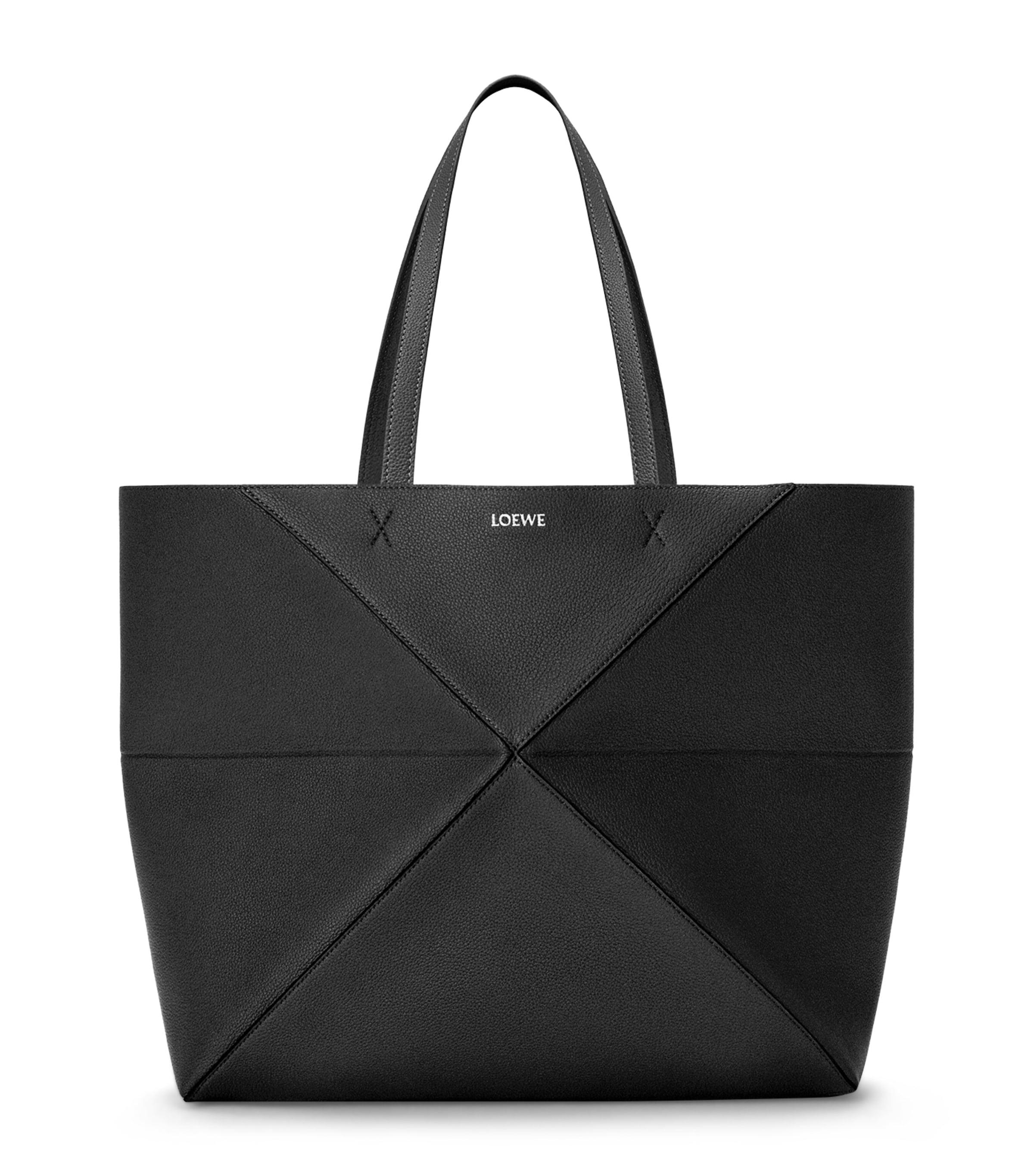 LOEWE Large Leather Puzzle Fold Tote Bag by LOEWE