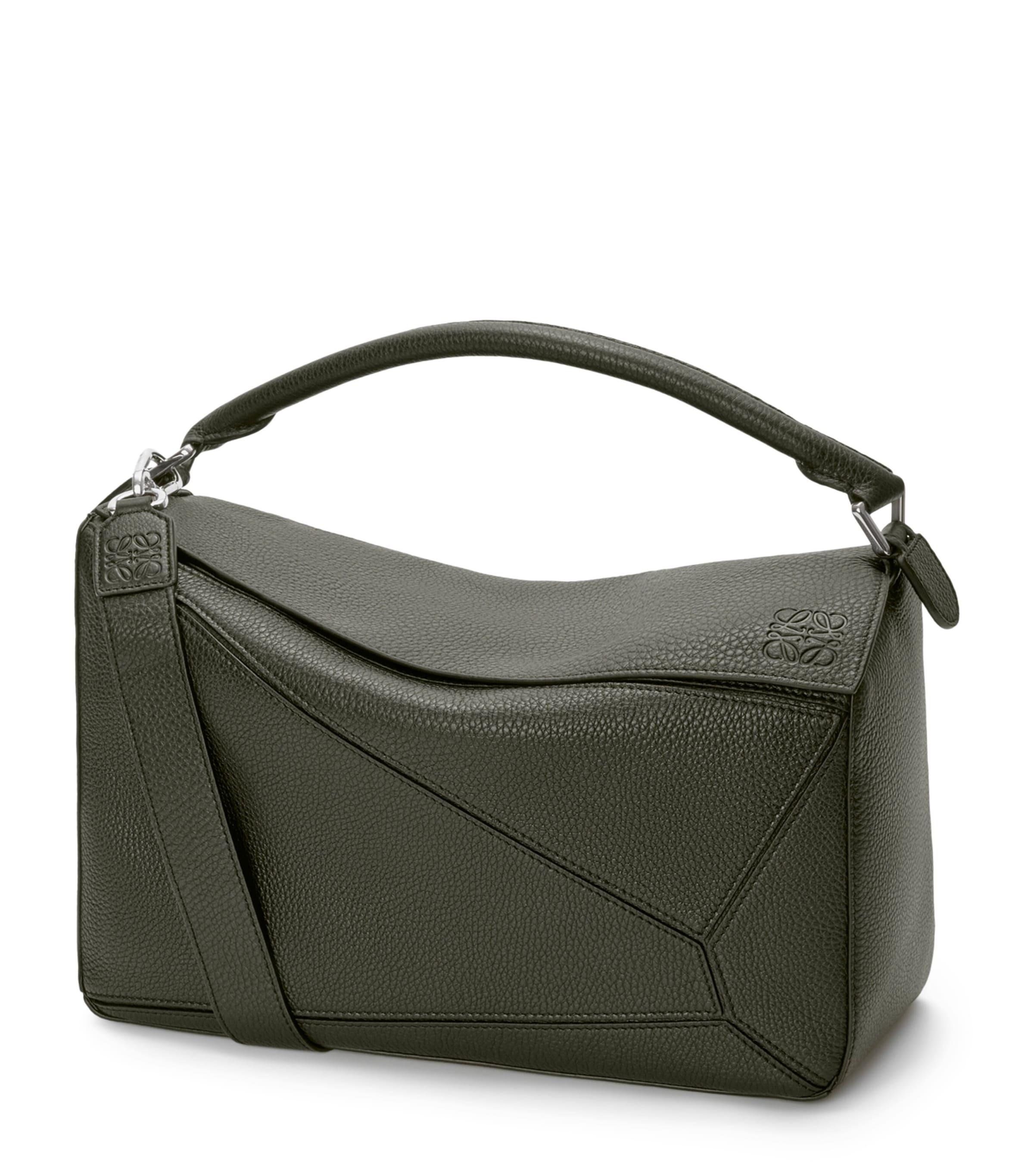 LOEWE Large Leather Puzzle Top-Handle Bag by LOEWE