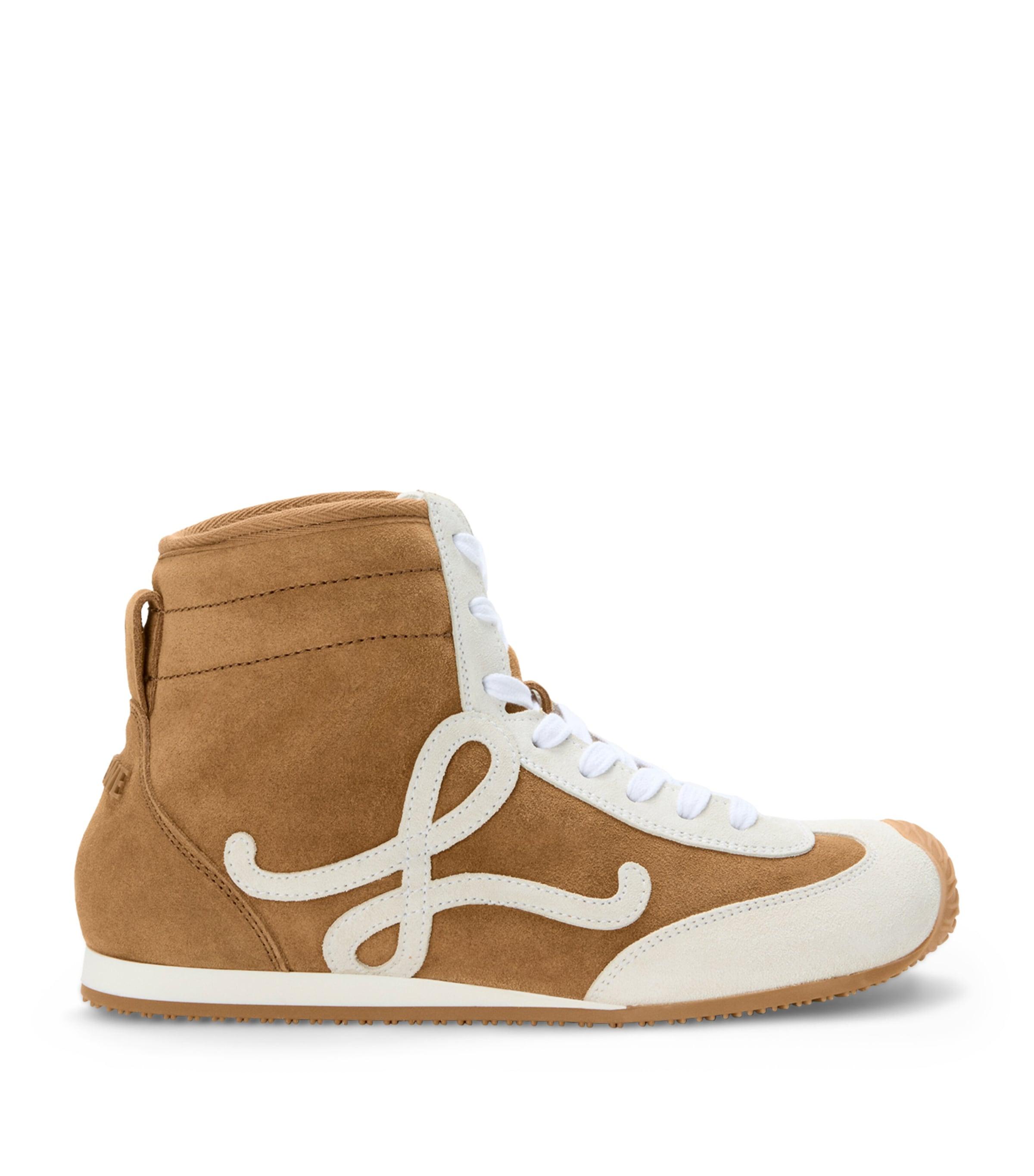 LOEWE Leather Ballet Runner 2.0 High-Top Sneakers by LOEWE