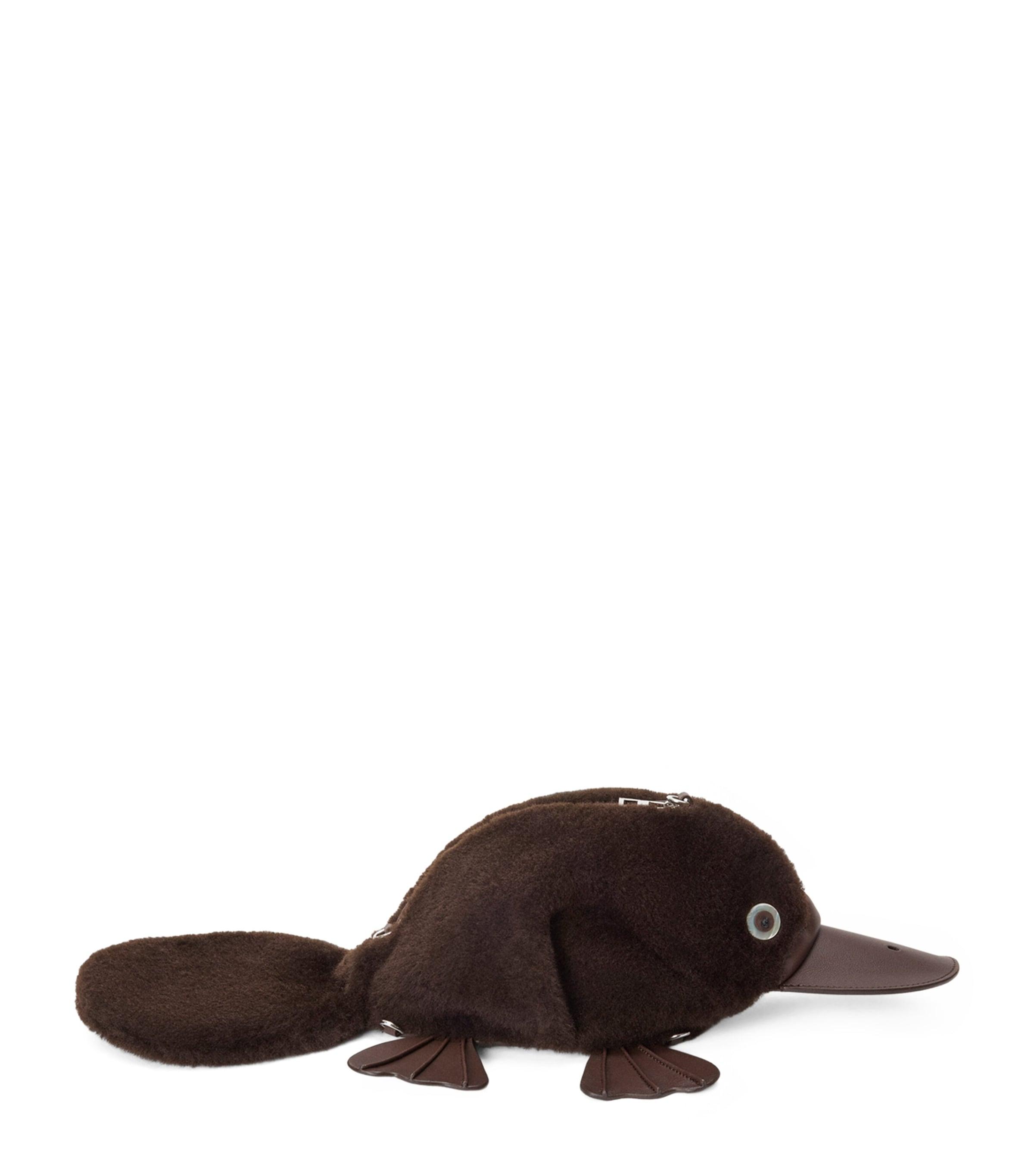 LOEWE Leather Platypus Cross-Body Bag by LOEWE