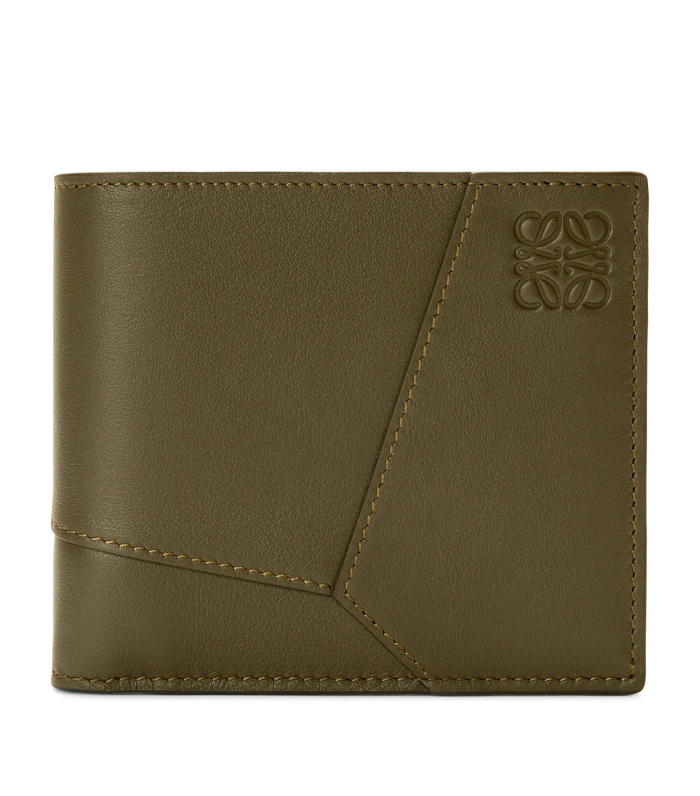 LOEWE Leather Puzzle Edge Bifold Wallet by LOEWE